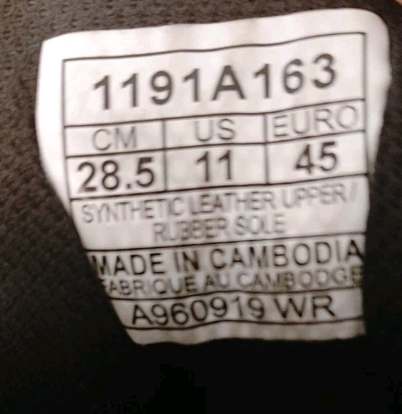 Asics Japan S Black/Black Size 11
