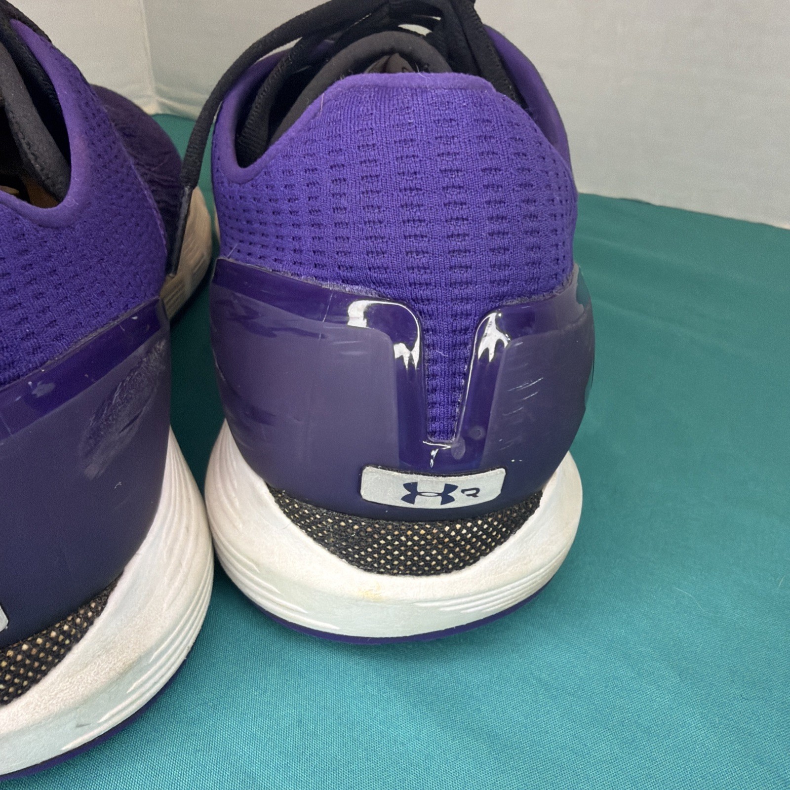 Under Armour HOVR Sonic CT 1.1 Men’s Size 11.5 Running Shoes Purple Sneakers