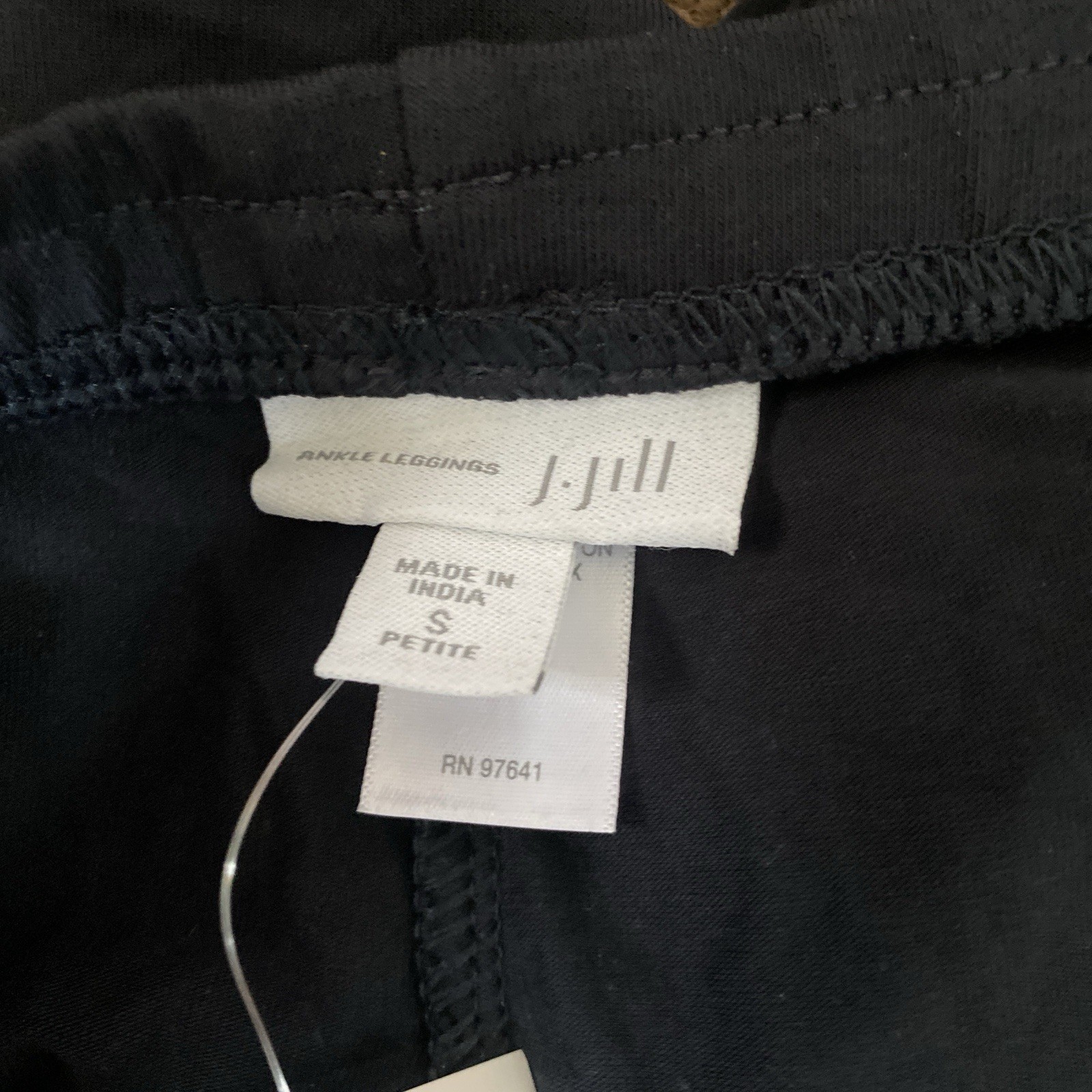 J. Jill Deep Blue Ankle Leggings Pima Cotton Small Petite NWT Stretch Comfort