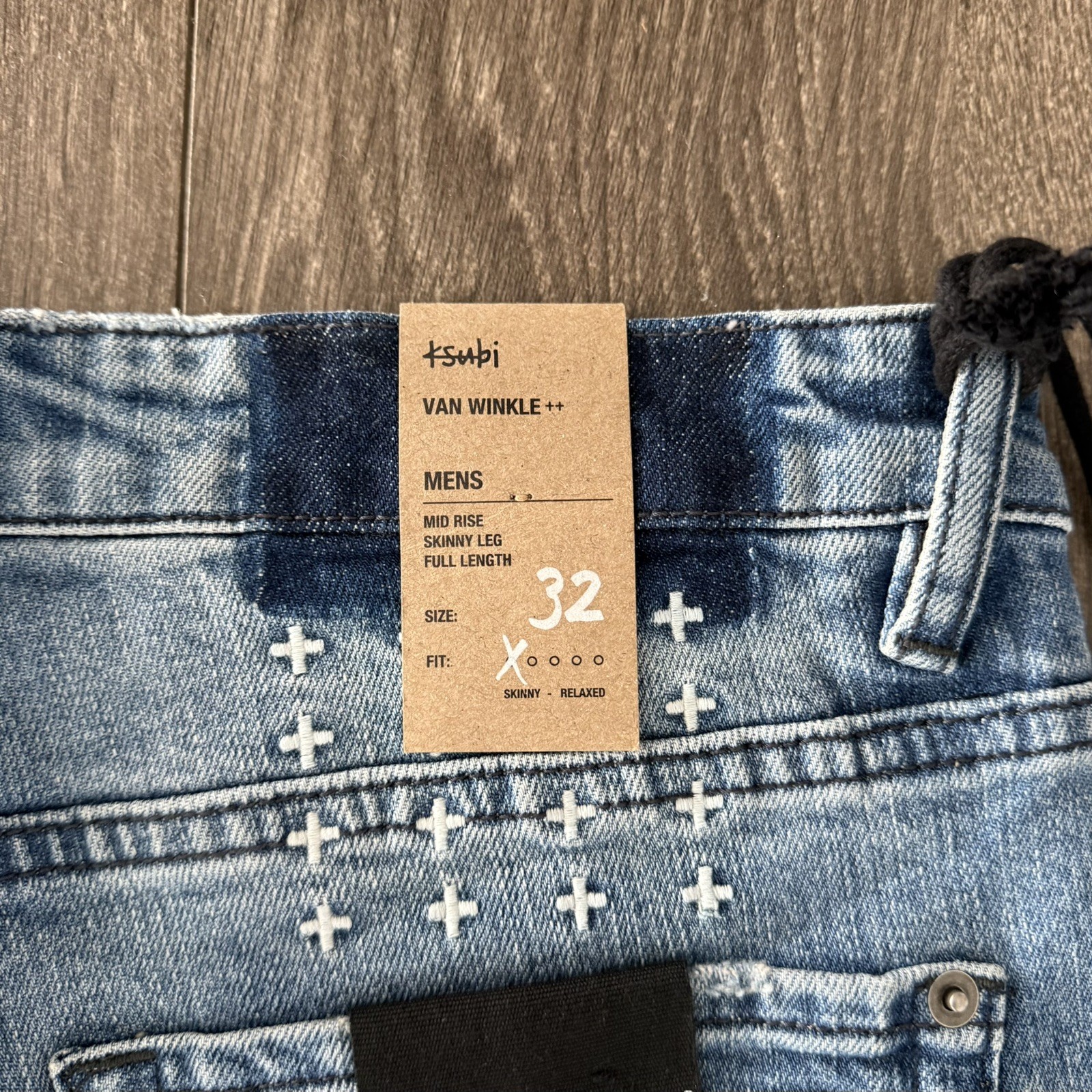 Ksubi Van Winkle Relik Jeans Size 32 (BNWT)