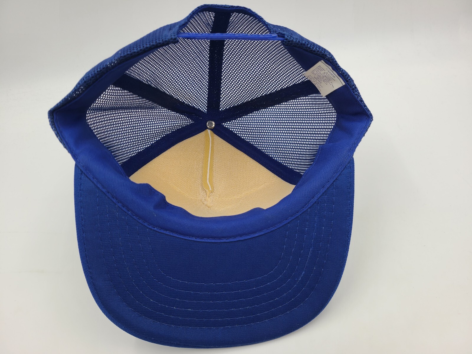 Vintage Alumicor Mesh Trucker Snapback Hat Cap Canada Aluminum Men White Blue