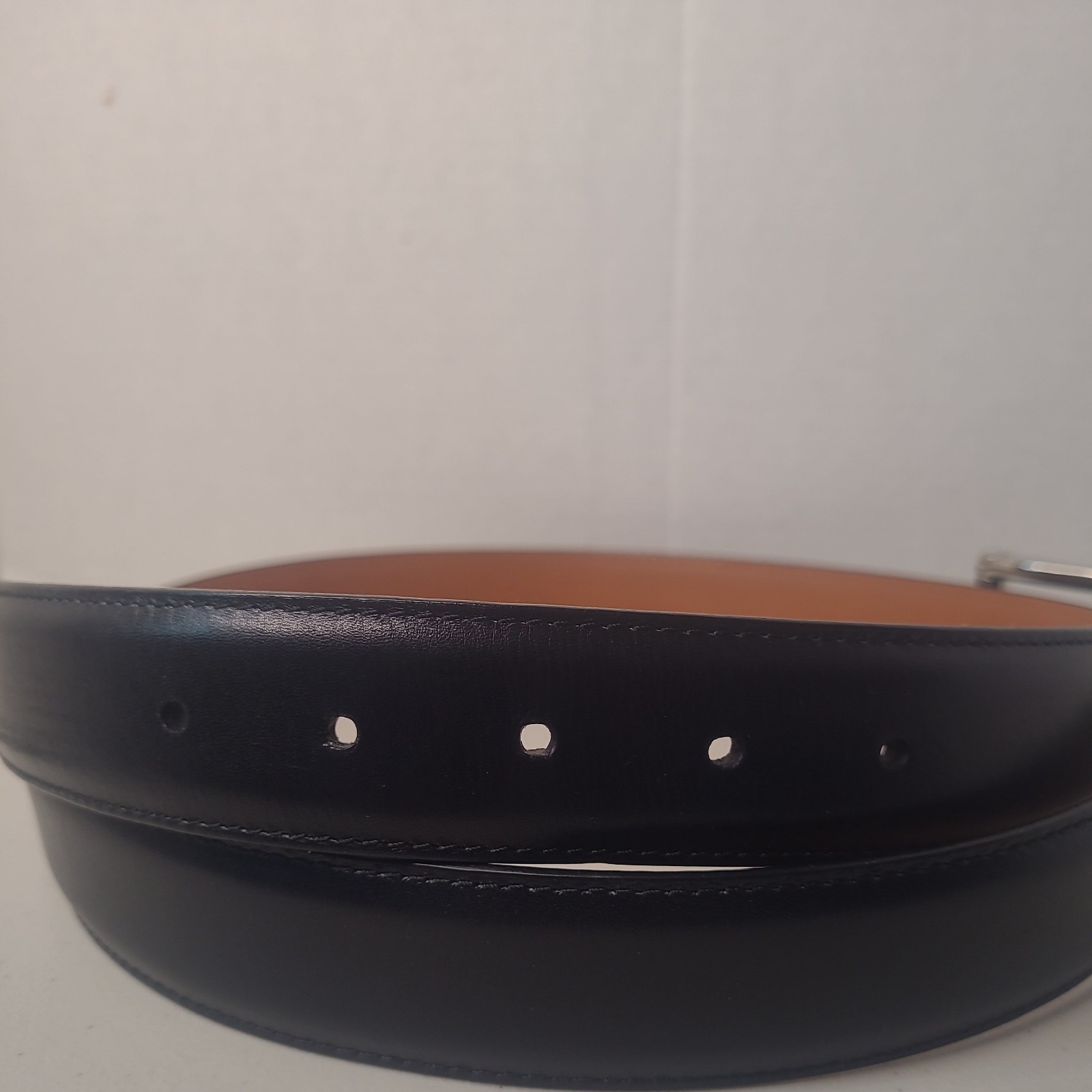magnanni leather belt made in Spain 36 inch. 1121