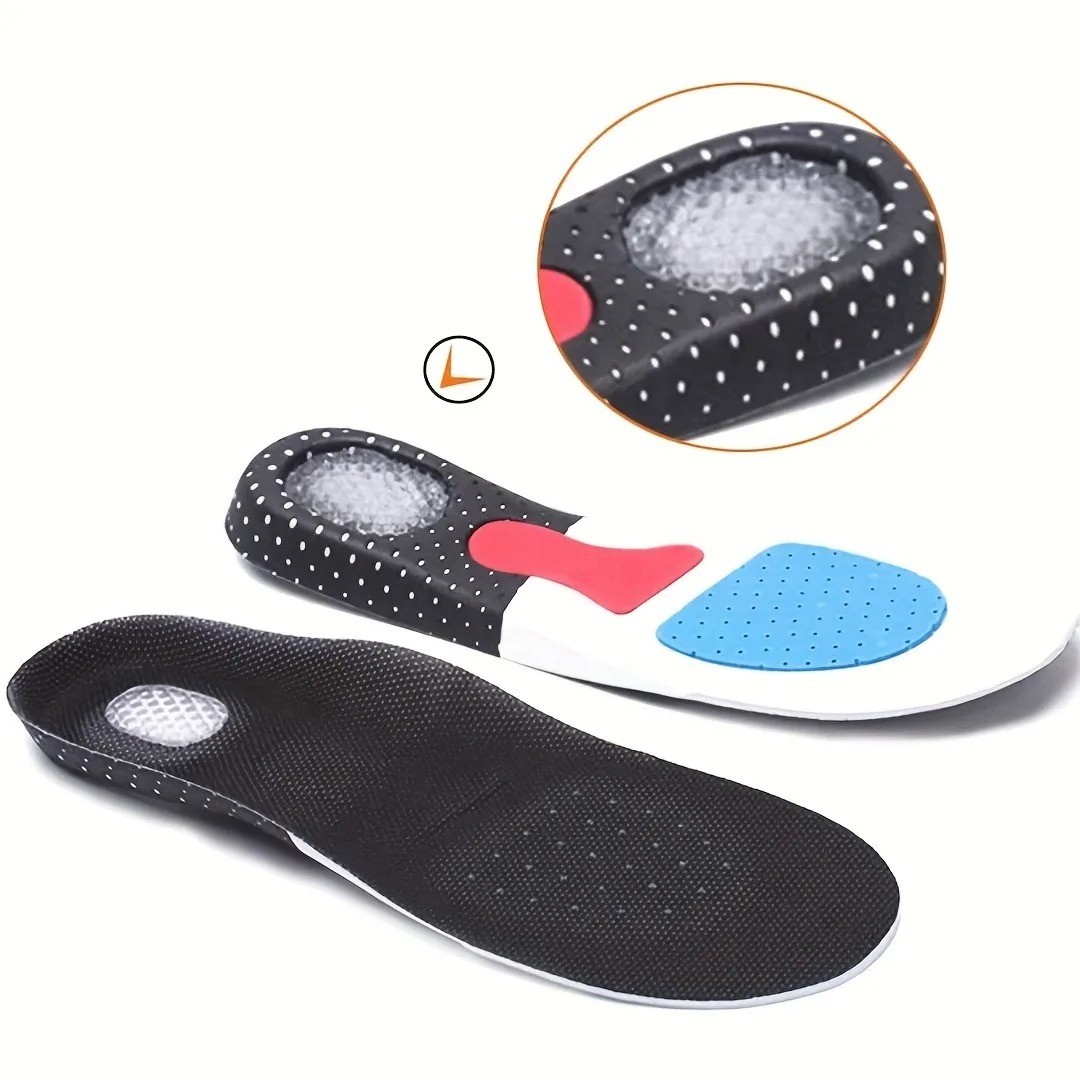 Mens Womens Orthotic Cushion Insoles Arch Support Inserts Athletic Casual Work