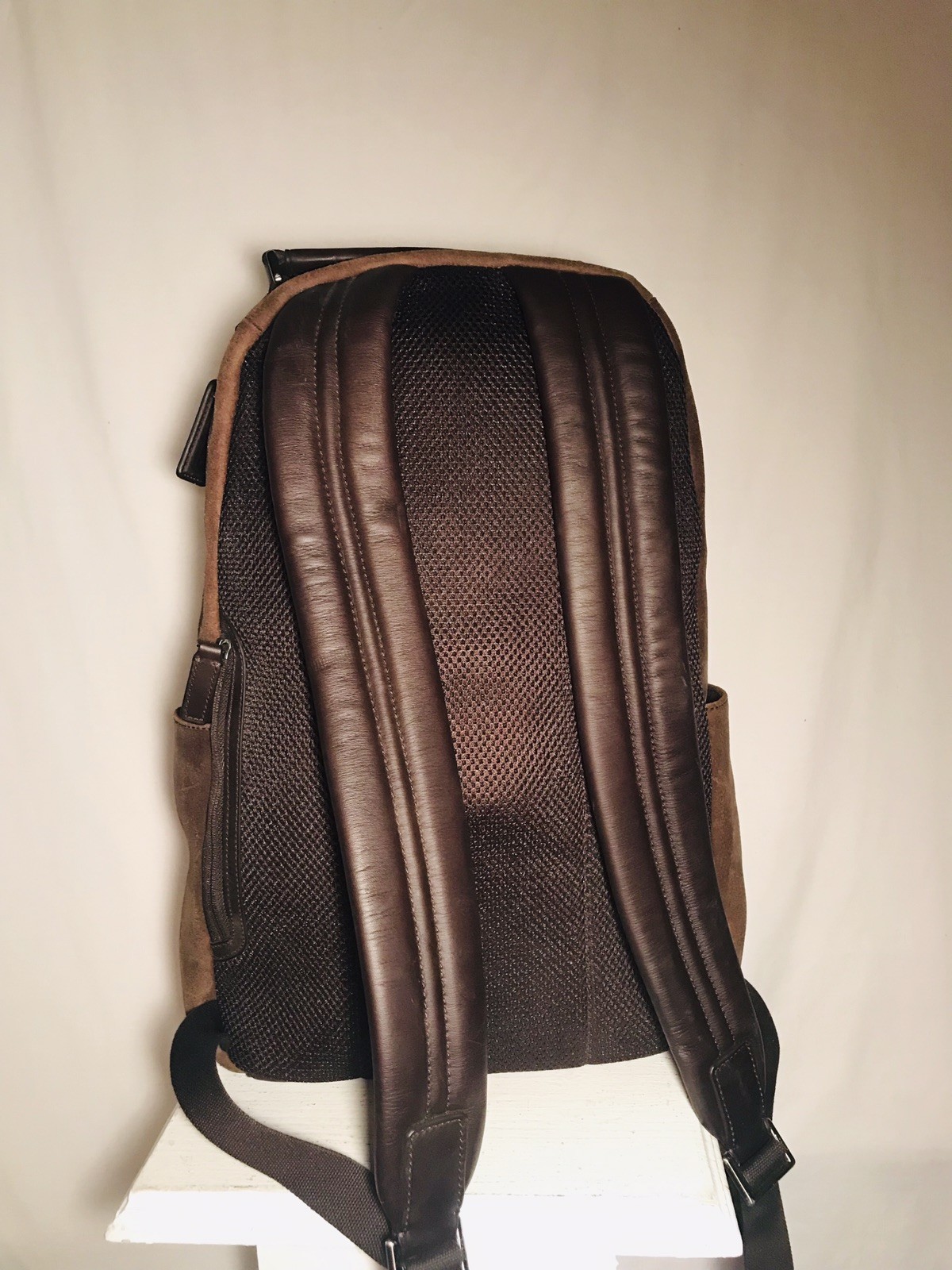 Coach Unisex Camden Leather Backpack Dark Brown, Rustic Brown D1461-F71060