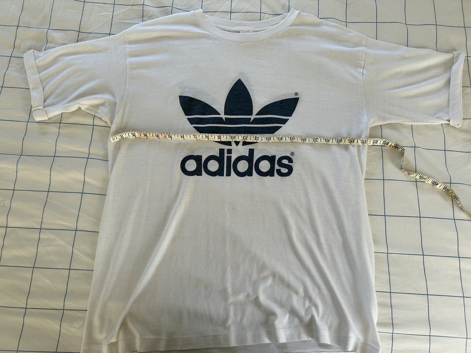 Vintage Adidas Tshirt 50/50 Poly Cotton