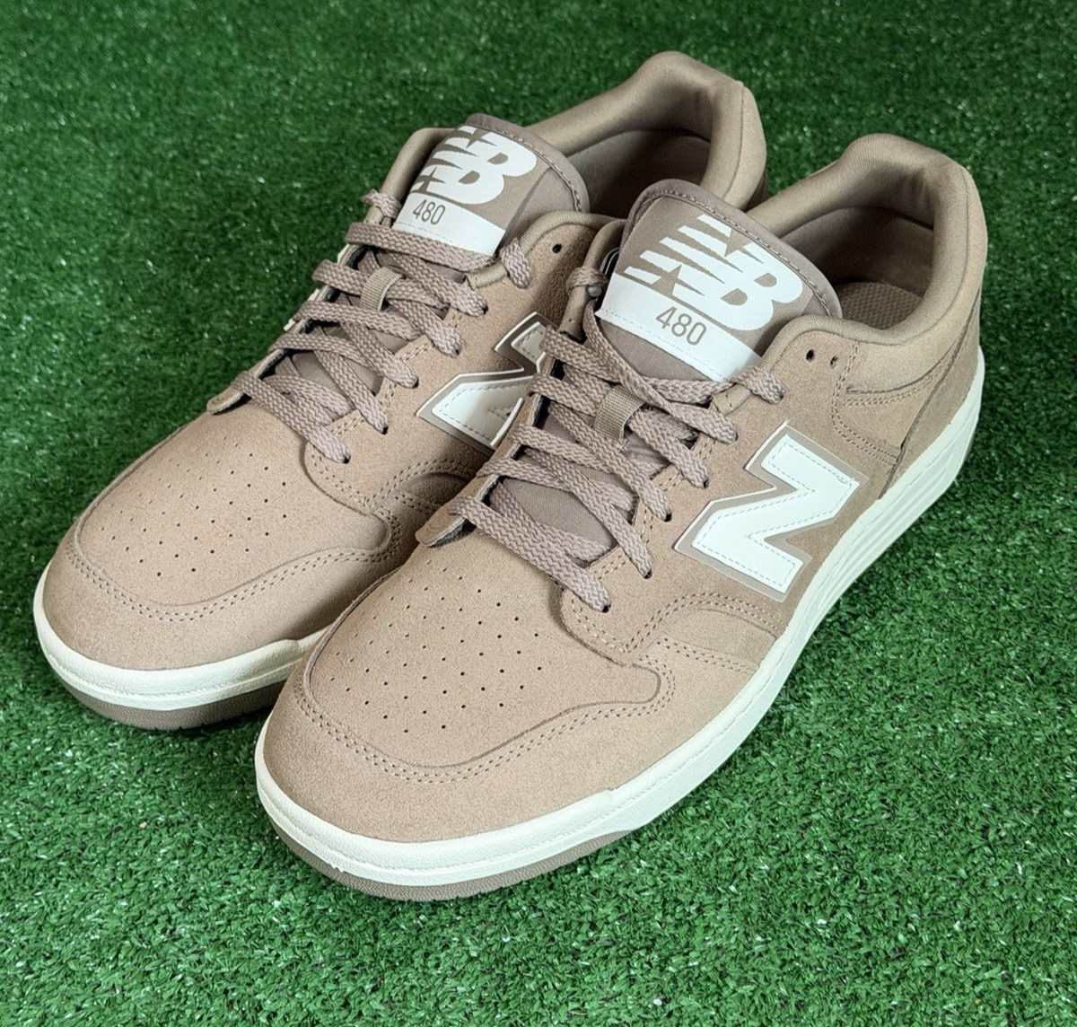 New Balance 480 Athletic Sneakers Men’s Size 11 (M) Brown White (BB480LDT), New