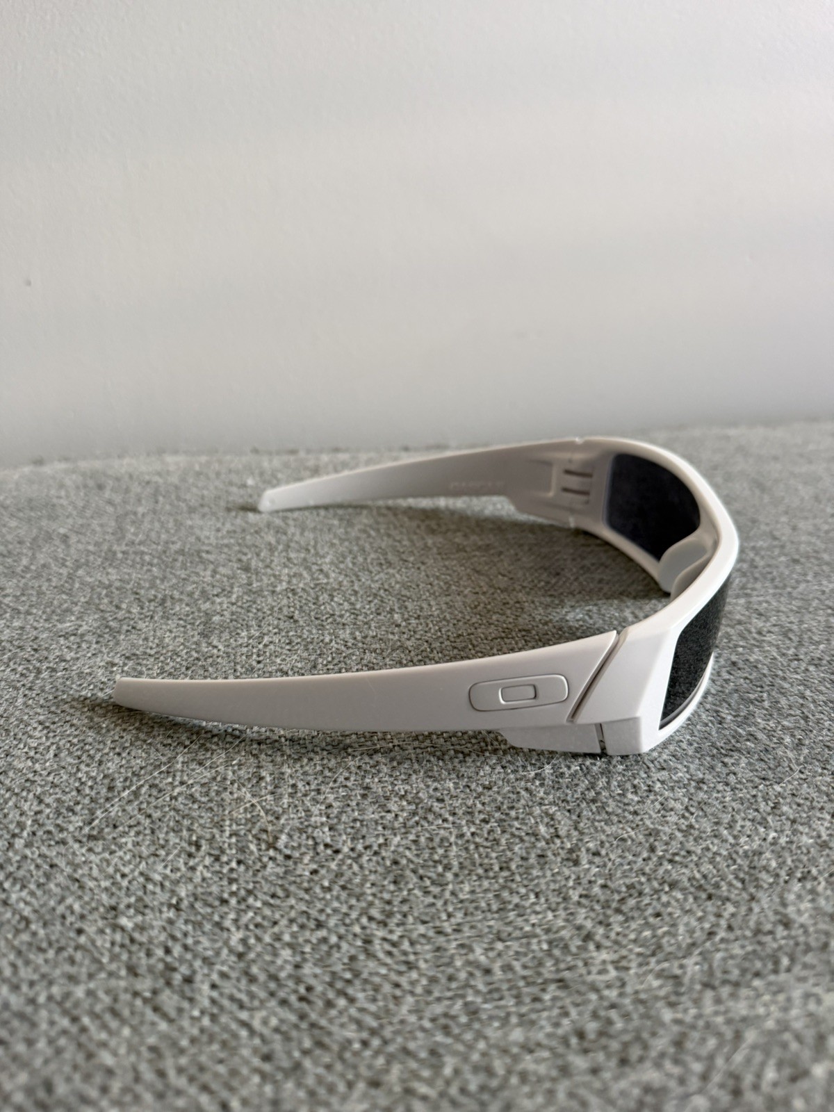 Y2K Oakley Gascan White Sunglasses Made In USA