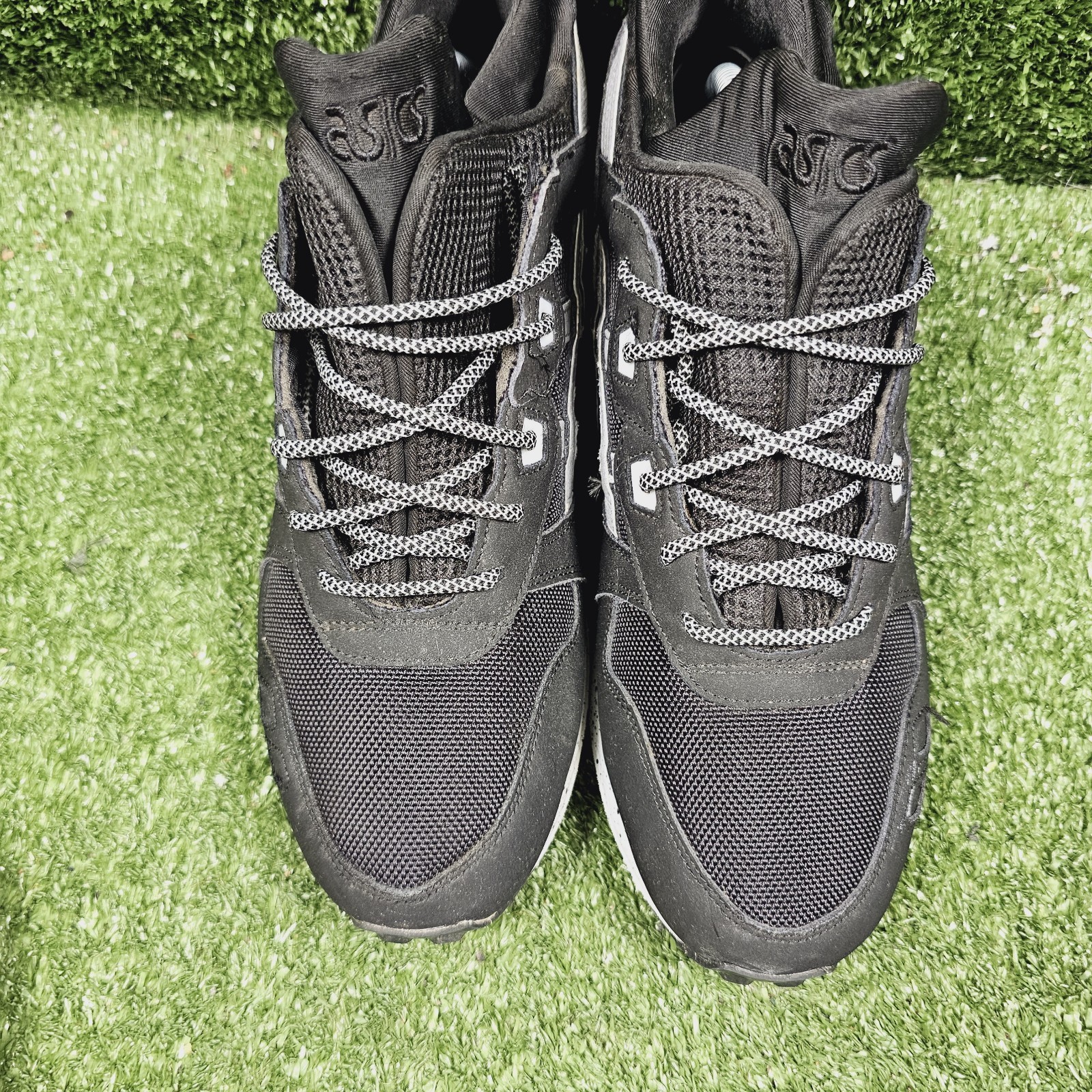 Asics Gel Lyte MT Black Grey Athletic Sneakers H6K1L-9090 Mens Size 10.5