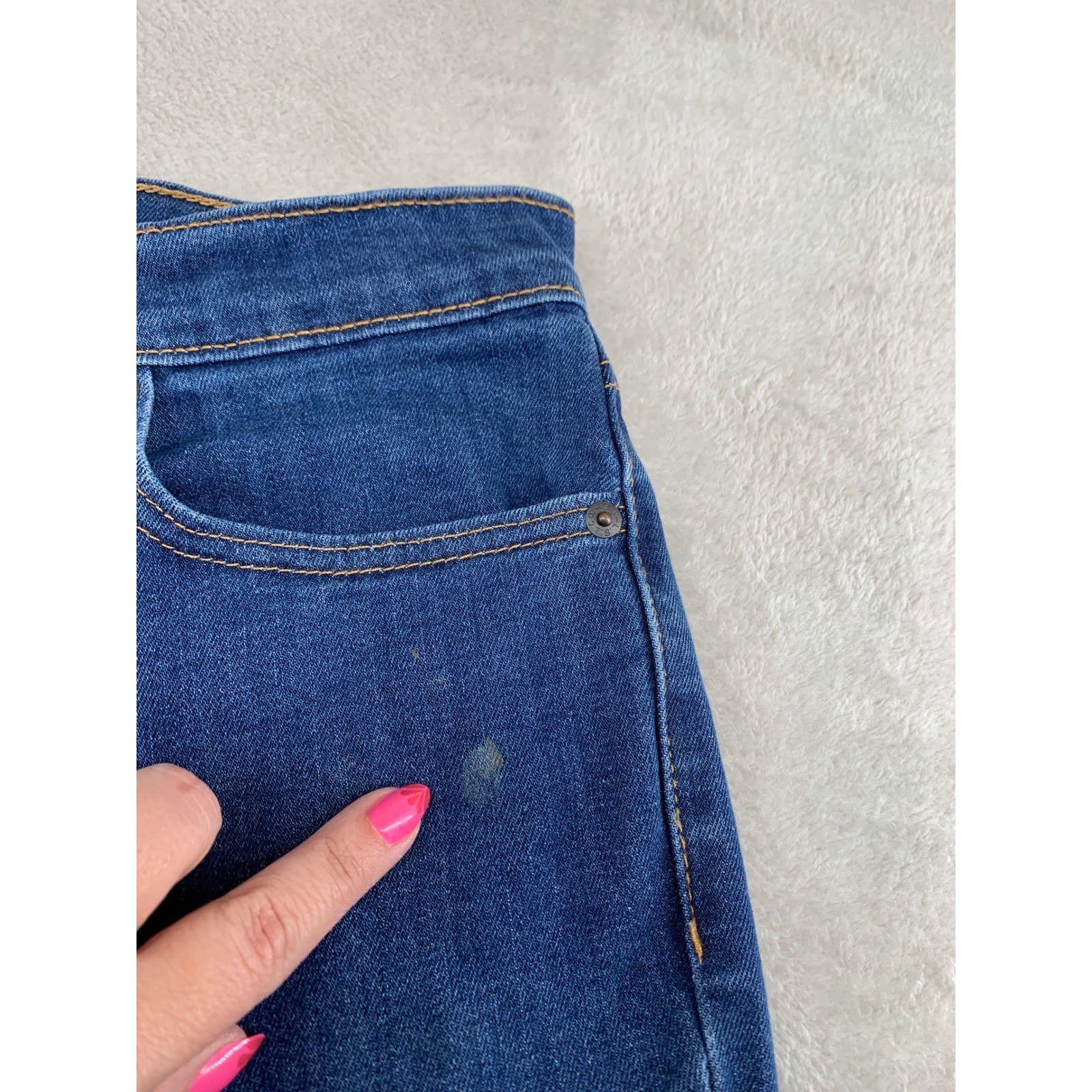 Levis 511 Jeans Mens 28×30 Blue Slim Fit Straight Medium Wash Denim Pants