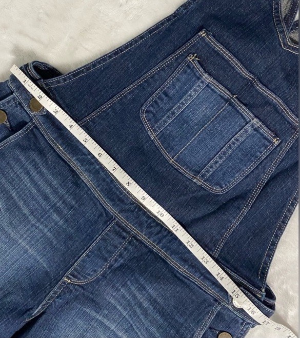 PAIGE Blue Denim Overall Romper Shorts S Sleeveless Button Strap Pockets