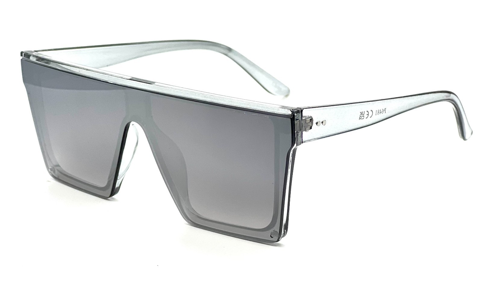 Men’s Women’s Sunglasses Black Mirror Lens Reflective New Style Designer Shades