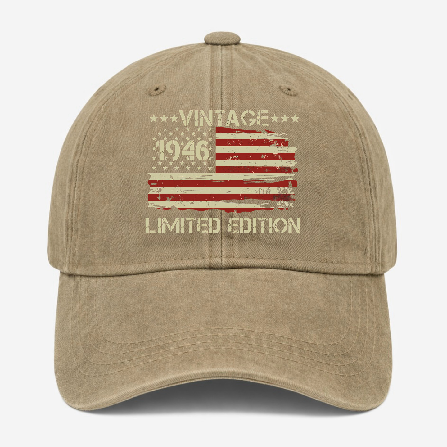 1946 Vintage Hat Limited Edition USA Flag Birthday Gift for Men Dad Adjustable
