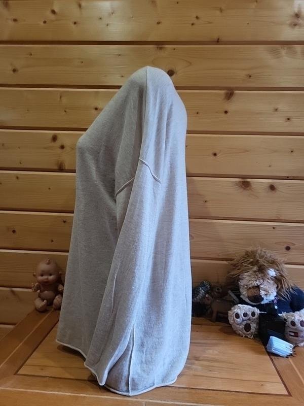 Women American Vintage Sweater Beige One Size