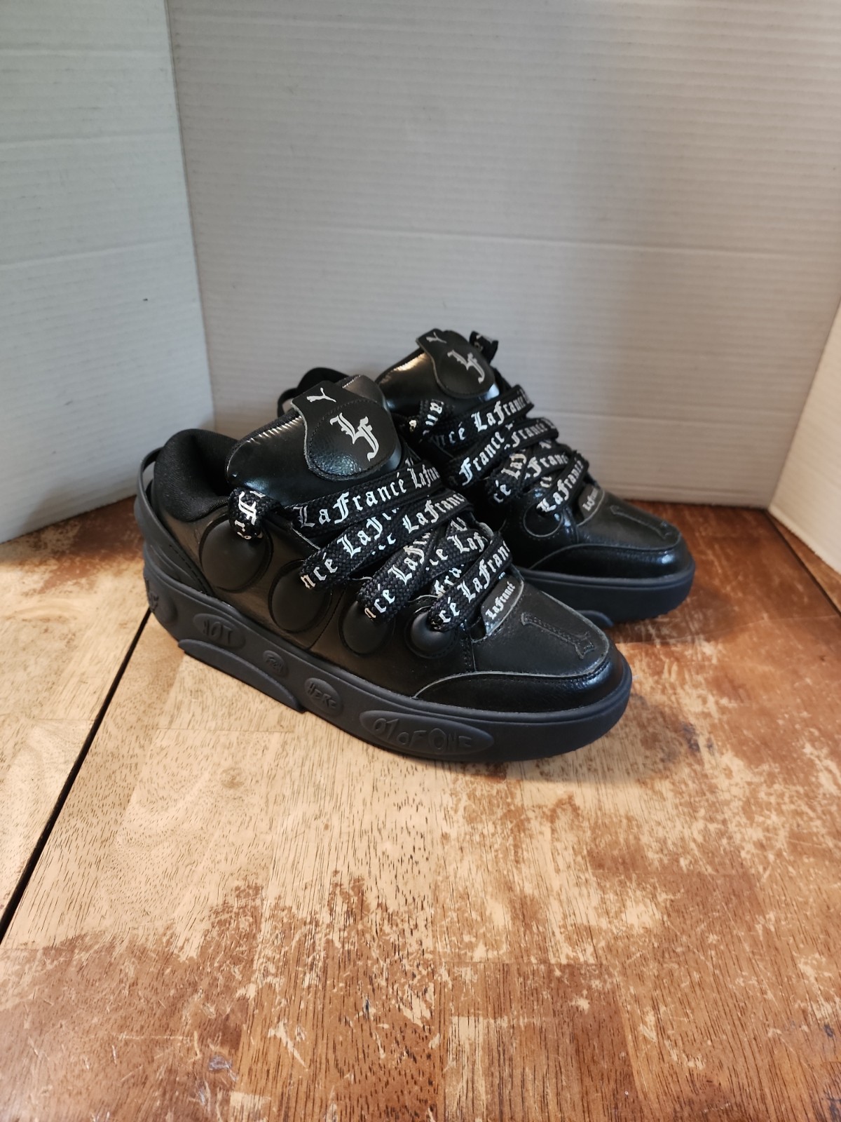 🔥PUMA La Francé ‘Written in Chrome’ Pack Black Men’s 10 in OG NWOB💯RARE💎