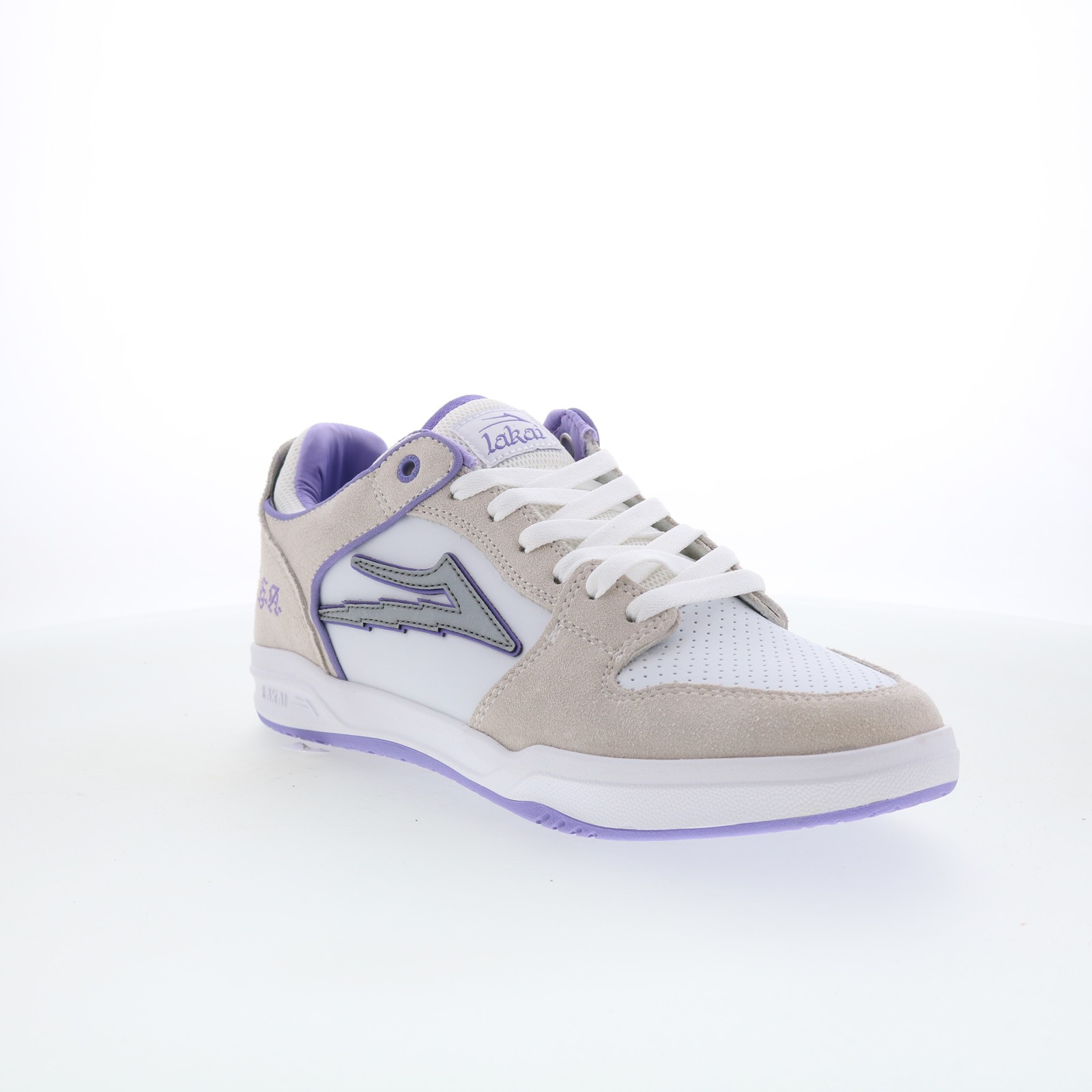 Lakai Telford Low Mens Gray Suede Lace Up Skate Inspired Sneakers Shoes