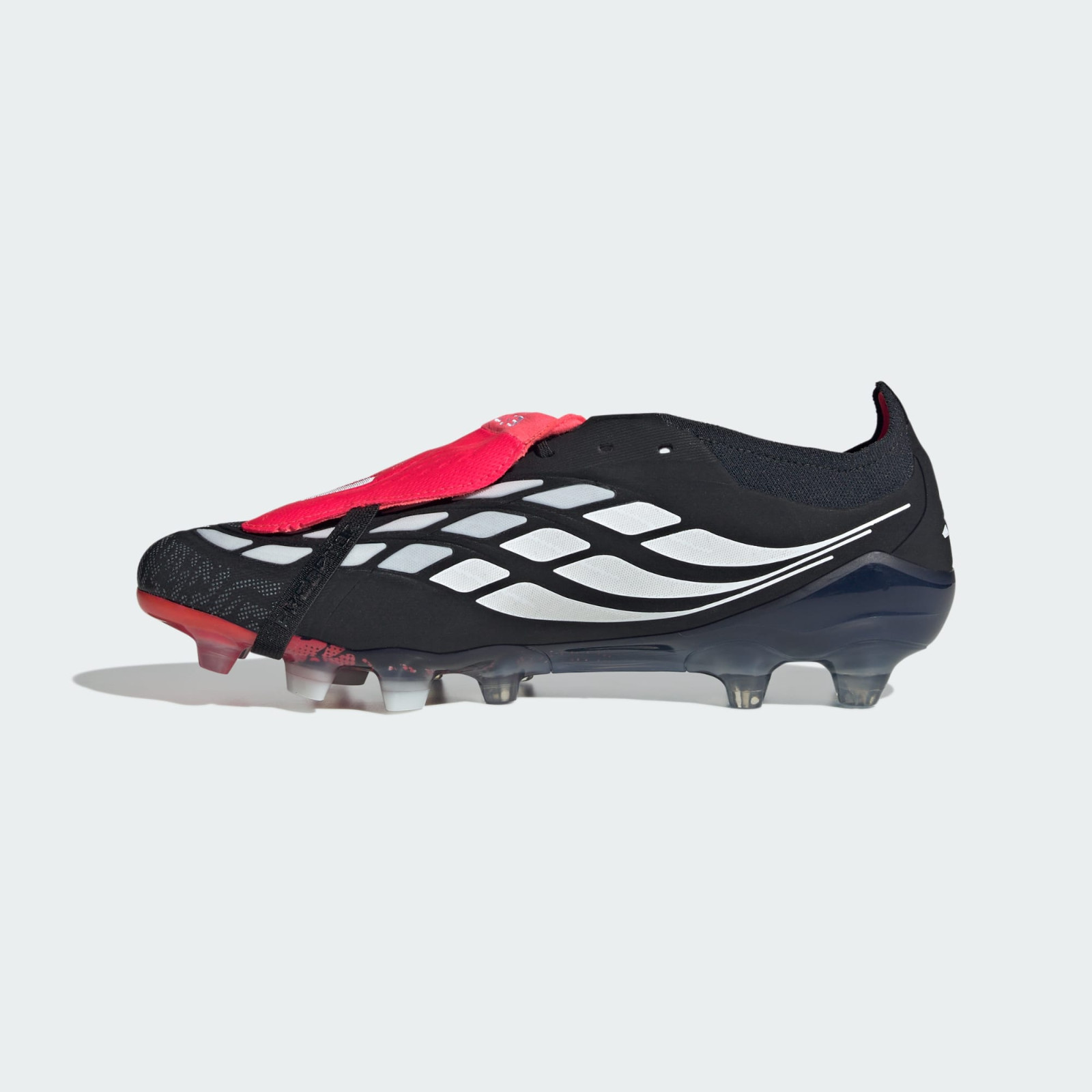 adidas PREDATOR ELITE Fold-Over Tongue Hard Ground KI6300 Black White Red