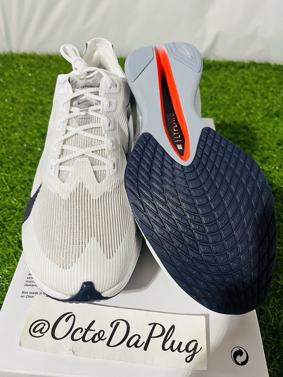 Nike ZoomX Vaporfly Next% 4 White Grey Mens Sizes nby HF6414-100