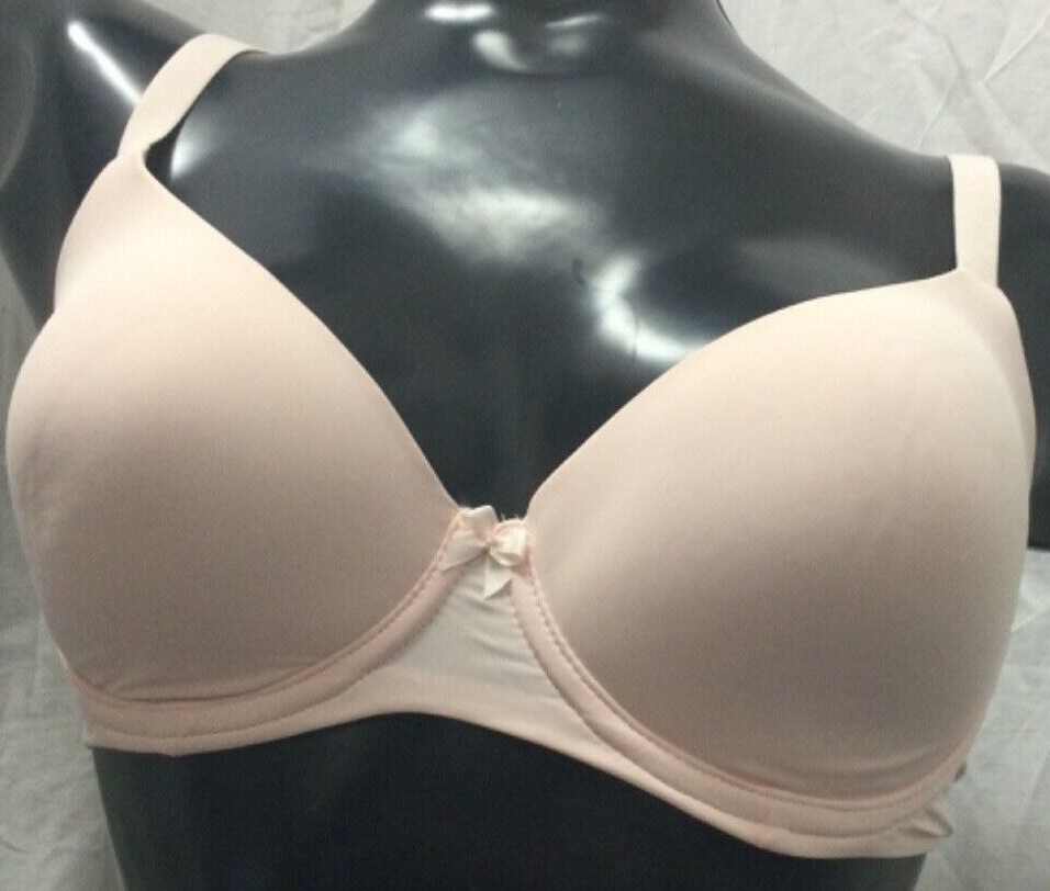 IRIS & LILLY Microfibre Full Cover Bra Black, White, Nude Women’s BLI-001/C001/2