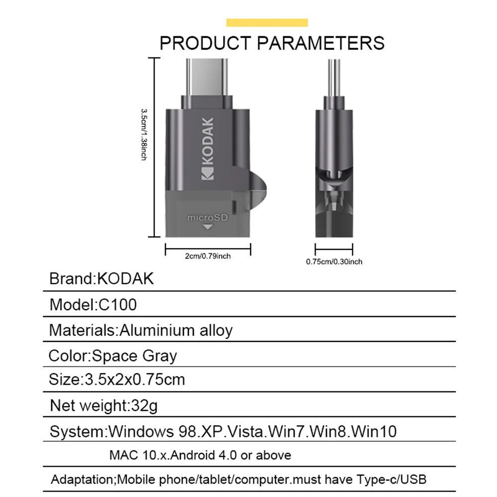 KODAK 5-in-1 Card Reader