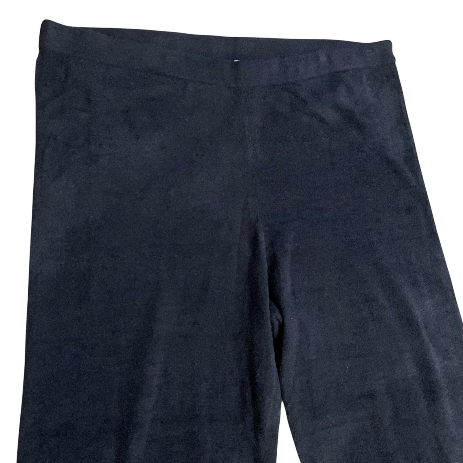 Encore by Idina Menzel Cloud Wide-Leg Pant A550329 Black Plus Size 3X NEW