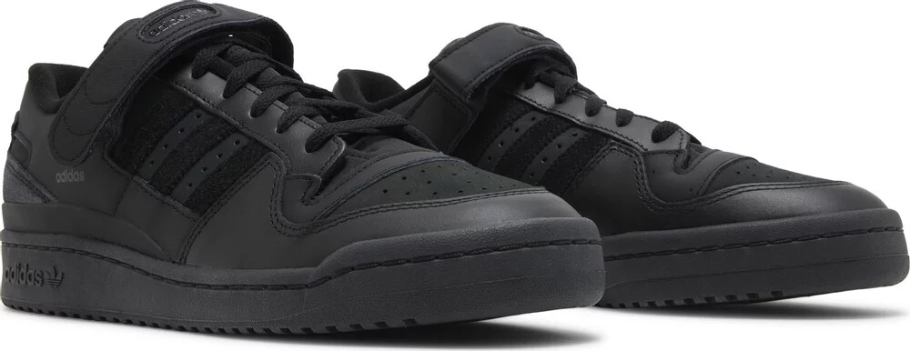 adidas Originals Forum Low Black Core Black HQ6807 Sizes 9 through 11