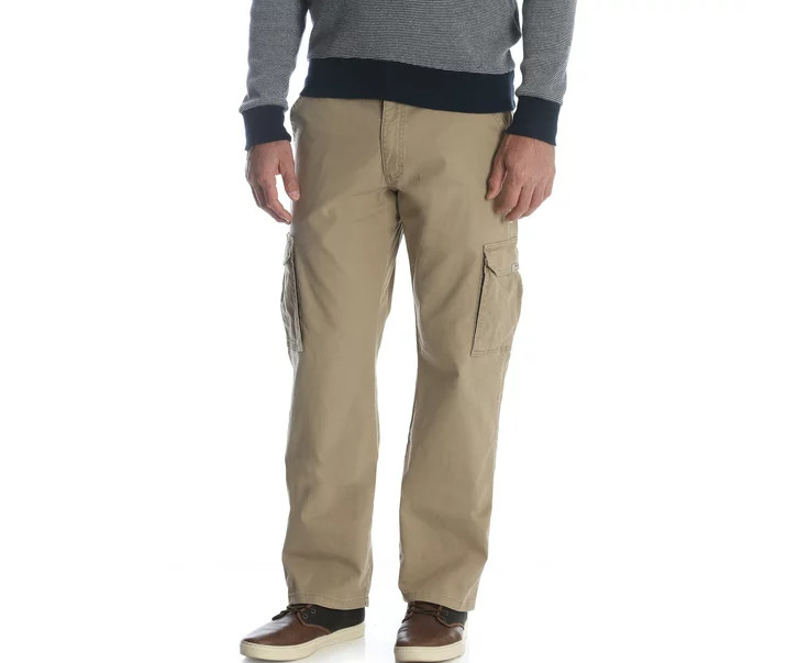 Mens Wrangler Relaxed Fit Comfort Flex Waist Cargo Pants CHOOSE COLOR SIZE 32-46
