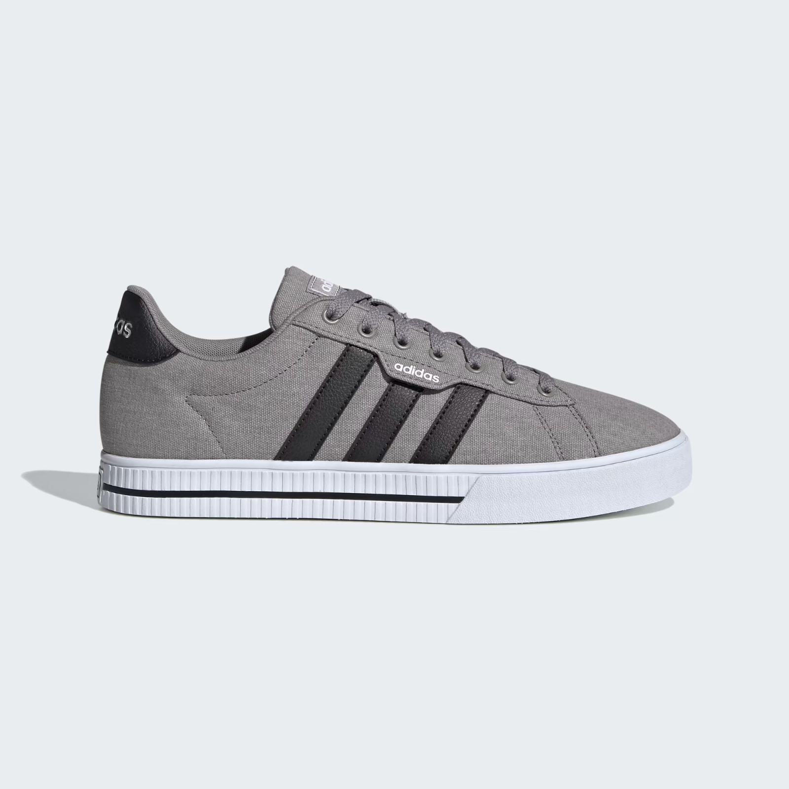 ADIDAS DAILY 3.0 SIZE 8.5~13 DOVE GREY BLACK MEN’S SHOES