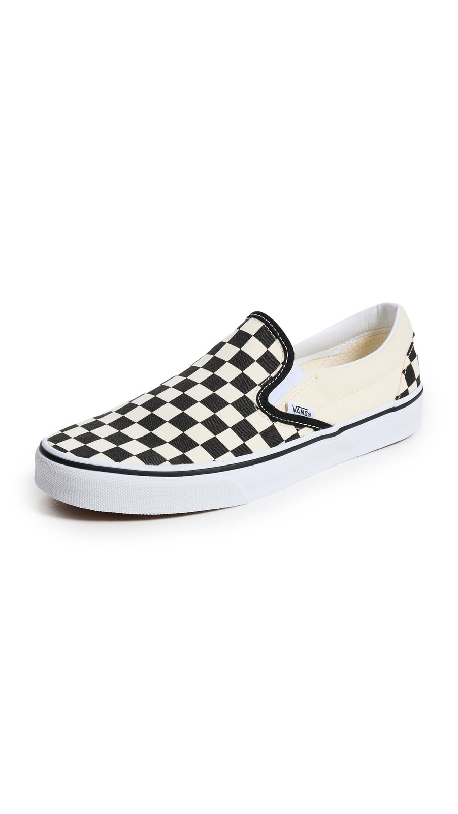 Vans Unisex Adult Classic SlipOn Shoes In Black/White Checkered | Black/White