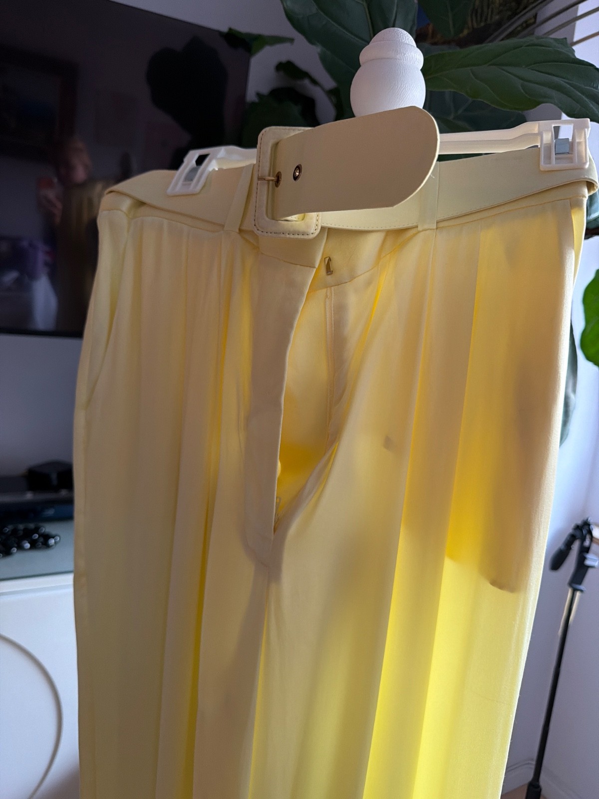 ZIMMERMAN silk wide-leg pants size (1) US 6/8