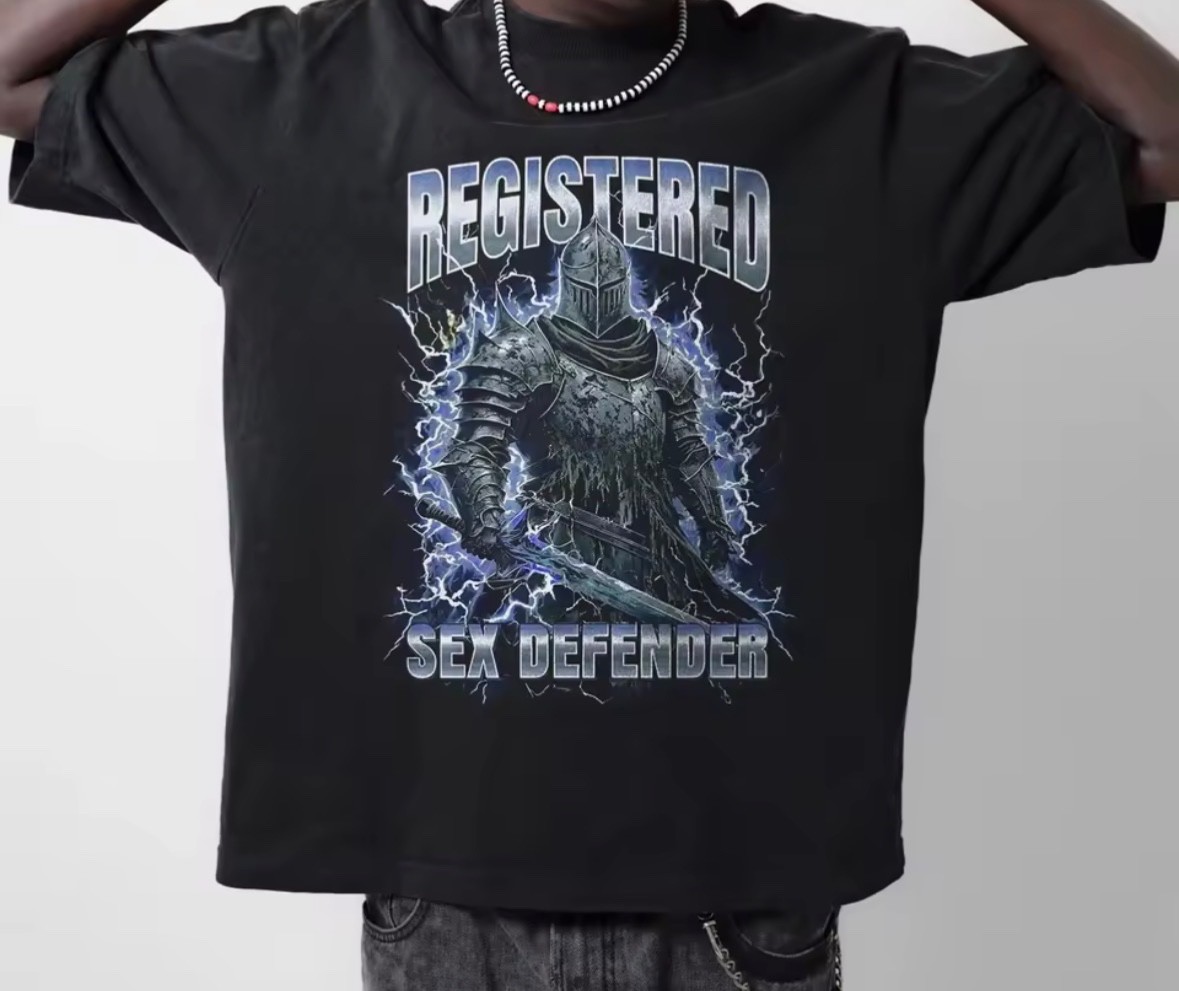 Retro printing T-shirt