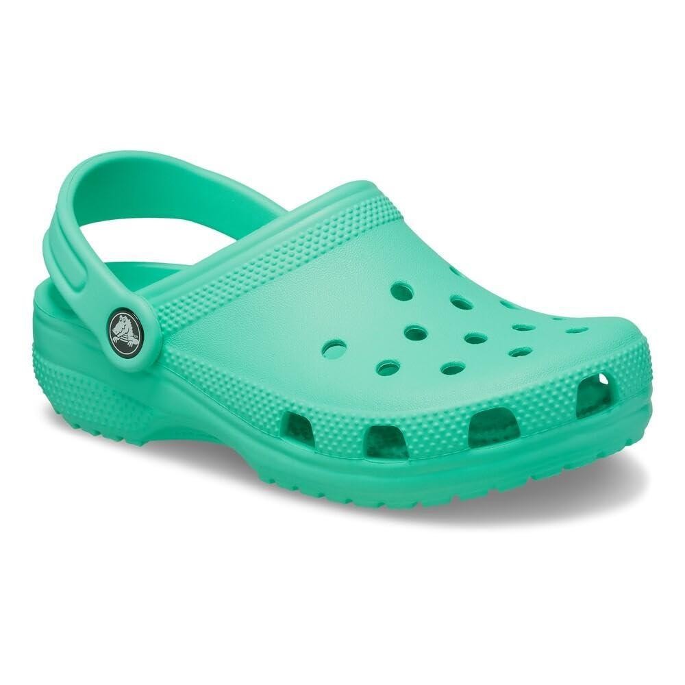 Crocs Kids’ Classic Clogs – Lagoon Green