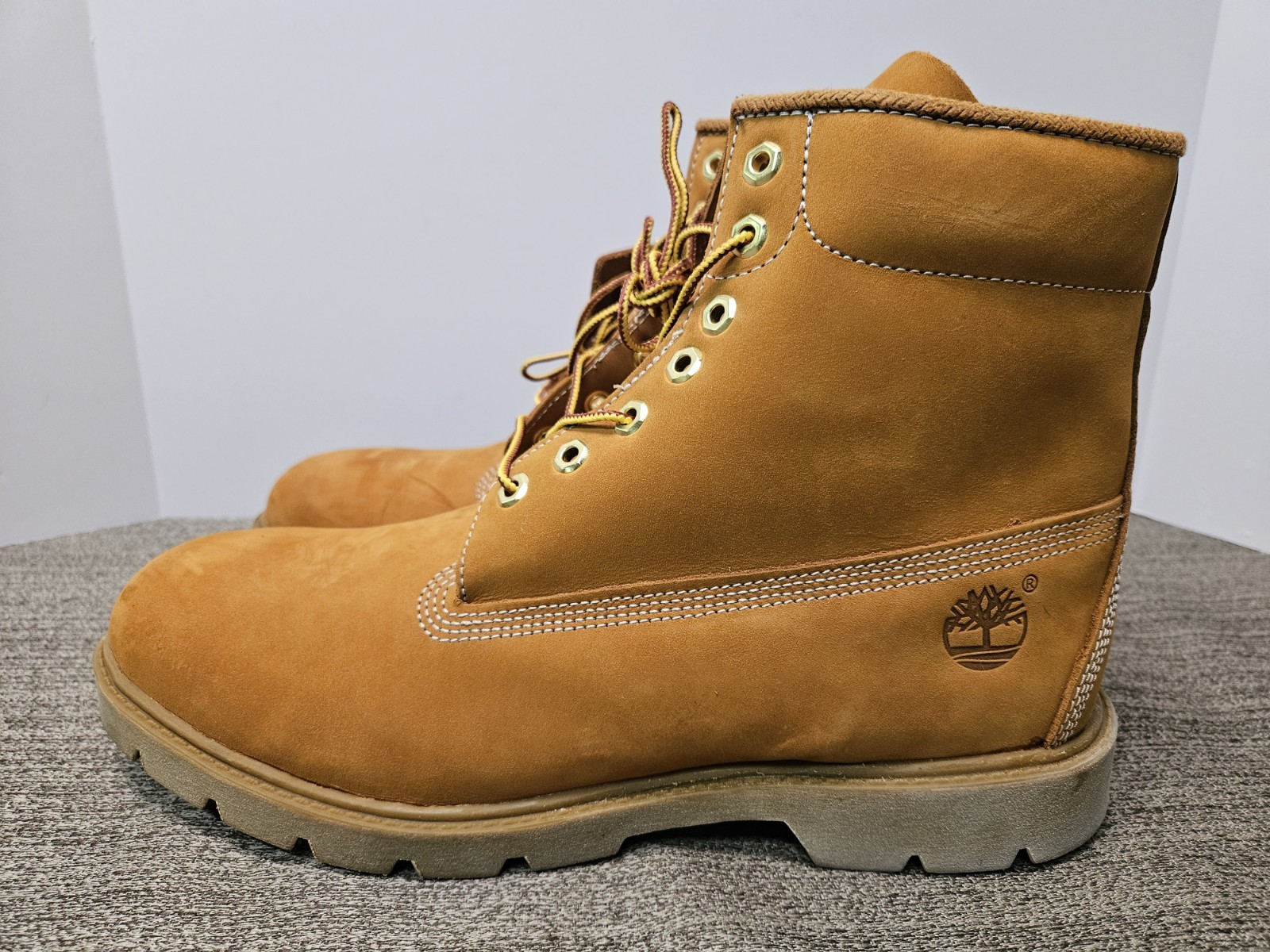 NEW Timberland 6 In Waterproof Wheat Nubuck Men’s SIZE 13