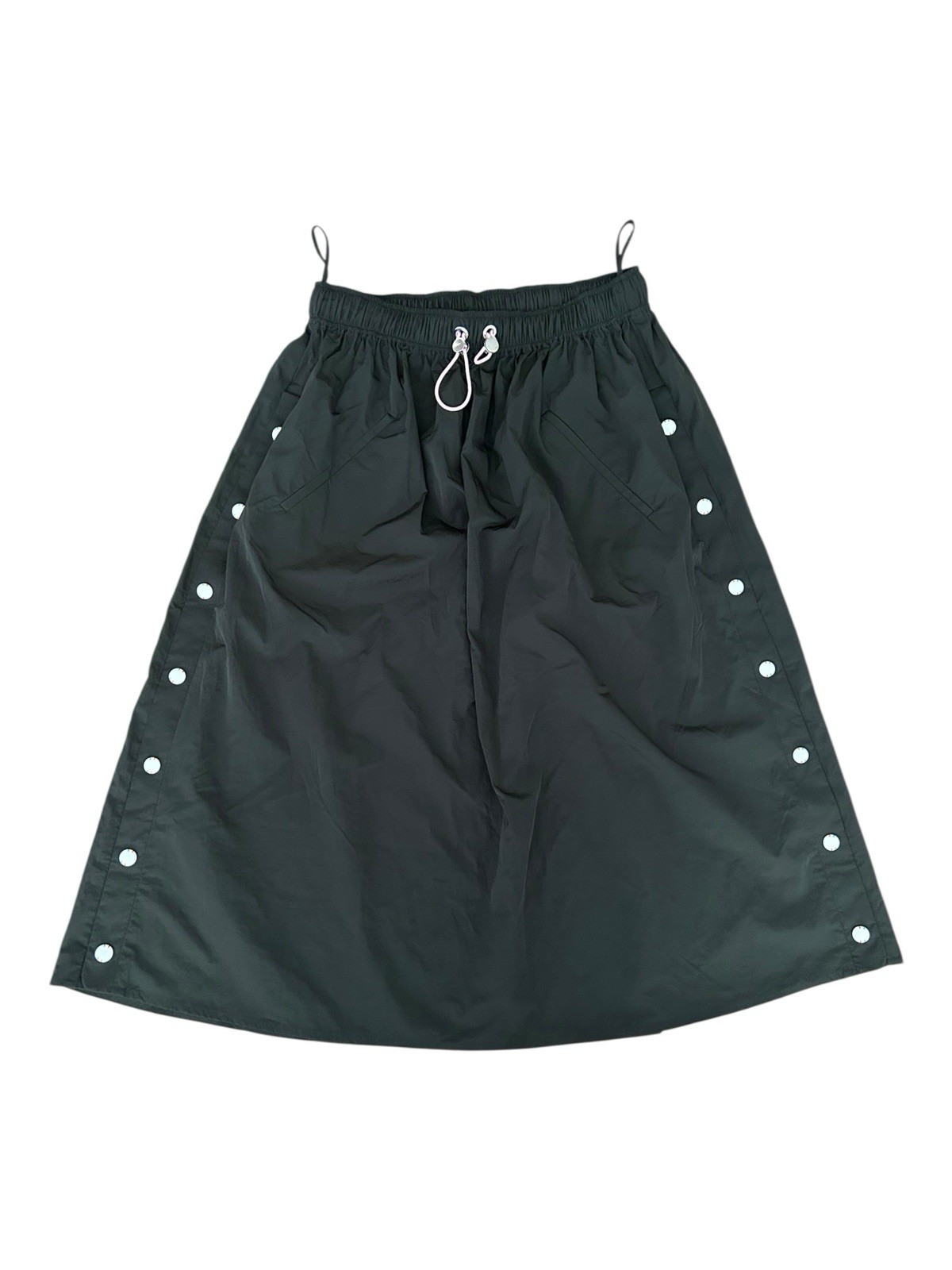 Mira Mikati Midi 100% Polyamide Skirt Size 4 Hunter Green