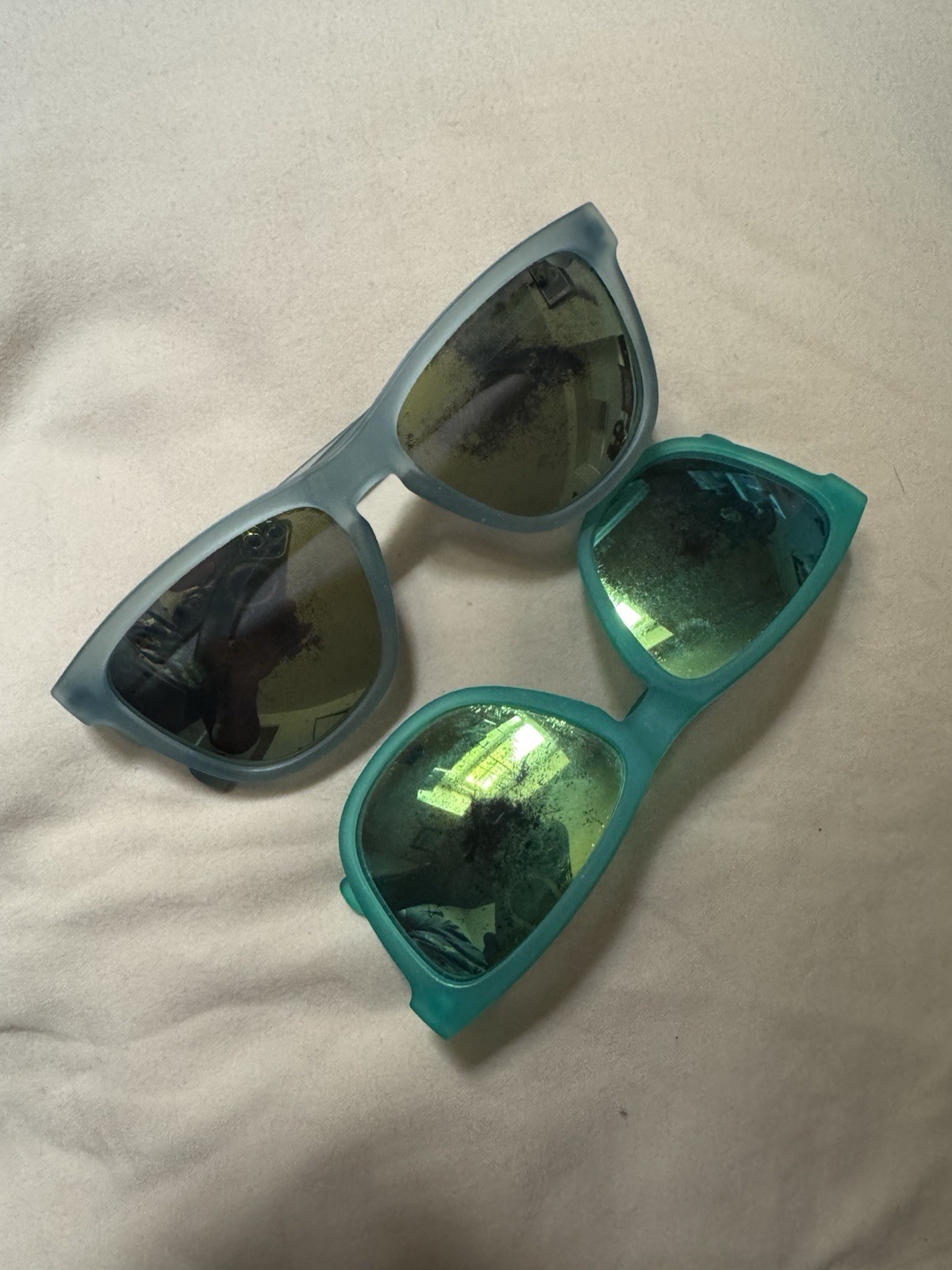 Goodr 2 (TWO) Sunglasses AS IS bundle Read Description Used Scratches Lens