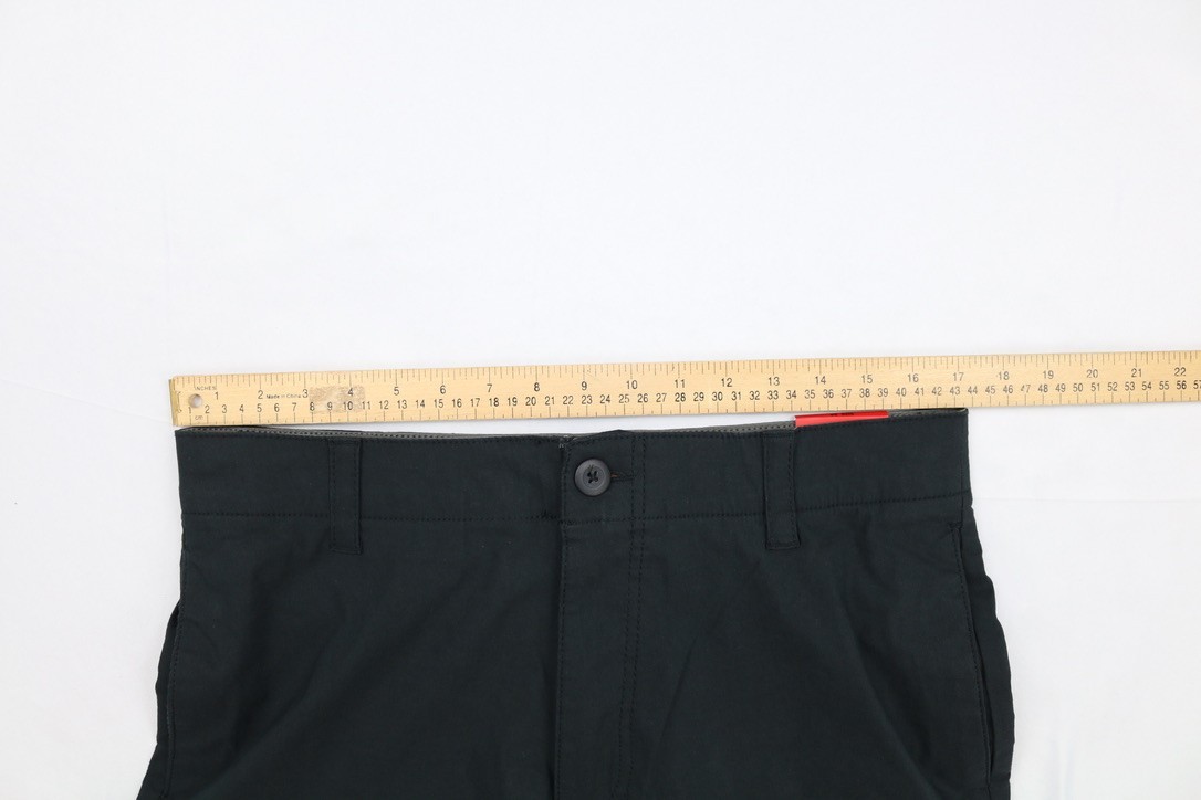 Wearfirst Mens Cargo Short Black Sz M 9in Inseam Stretch Soft Touch Comfort