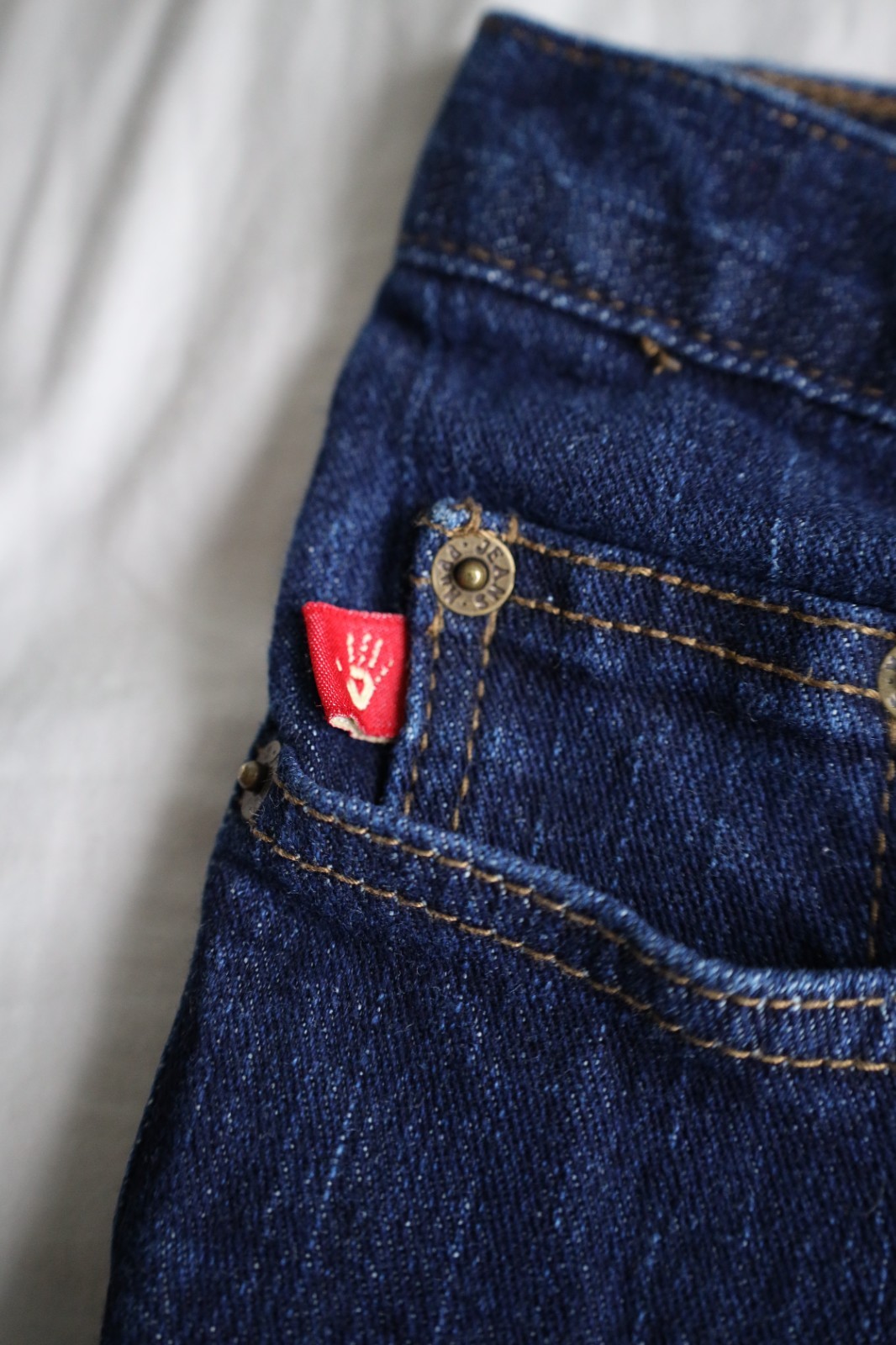 VTG Y2K Mudd Jeans Womens Size 8 Dark Wash Low/Mid Rise Flare Beat Generation