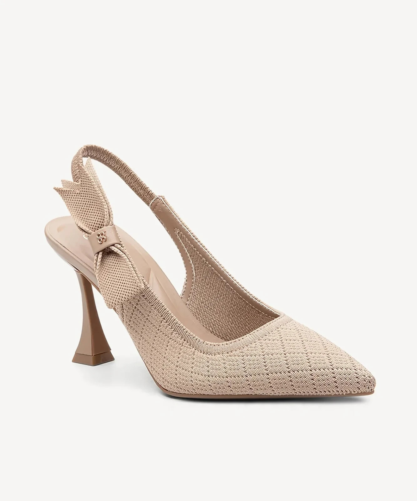 EverLush Bowknot Pointed Toe Heeled Slingback COSY ISLAND
