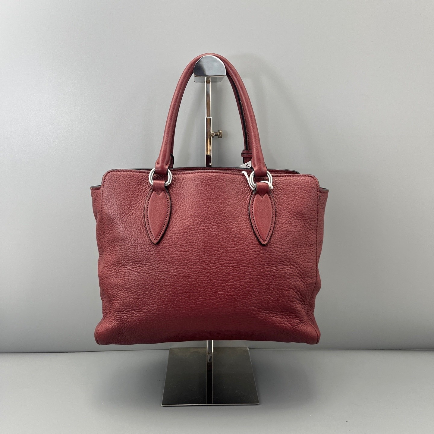 Prada Pre-Owned Authentic Tote Burgundy 28*22*11cm Free Tracked Shipping