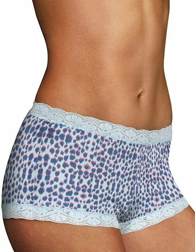 Maidenform One Fab Fit Microfiber Lace Trim Boyshort 40760 5 6 7 8 9 $12 $13 NWT