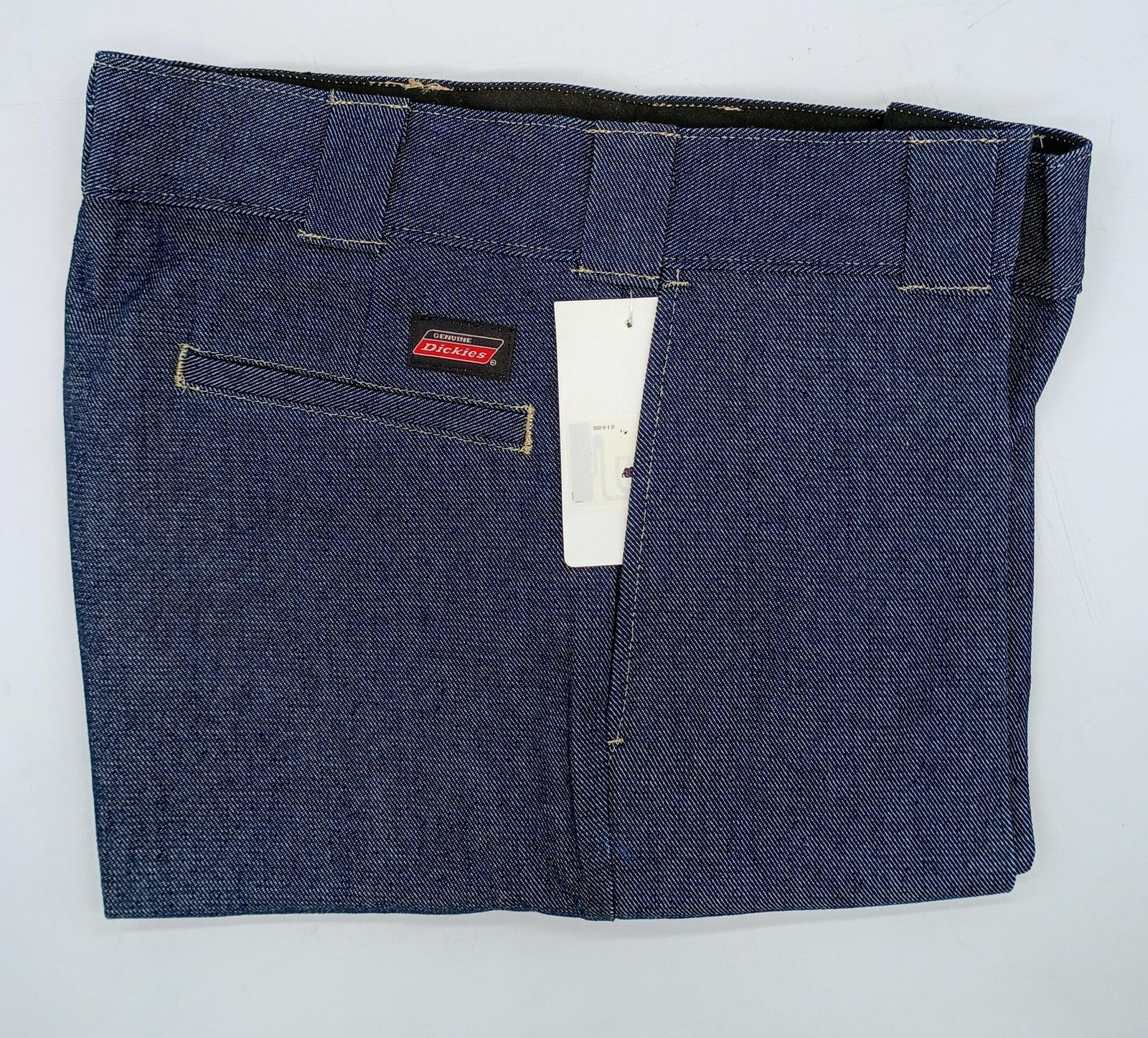 Dickies Men’s Original 874 Light Navy Denim Work Pants Jeans, 34W x 32L