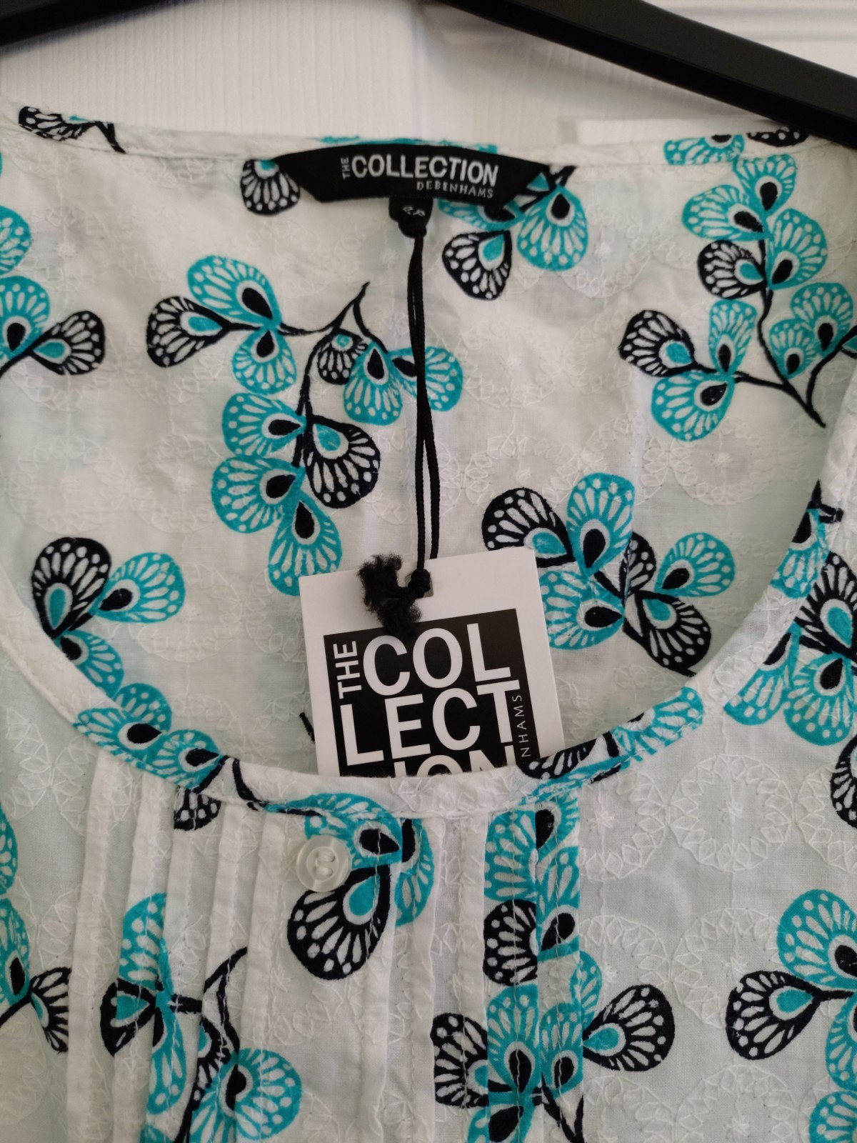 New With Tags Debenhams Collection Cotton Summer Blouse Size 22