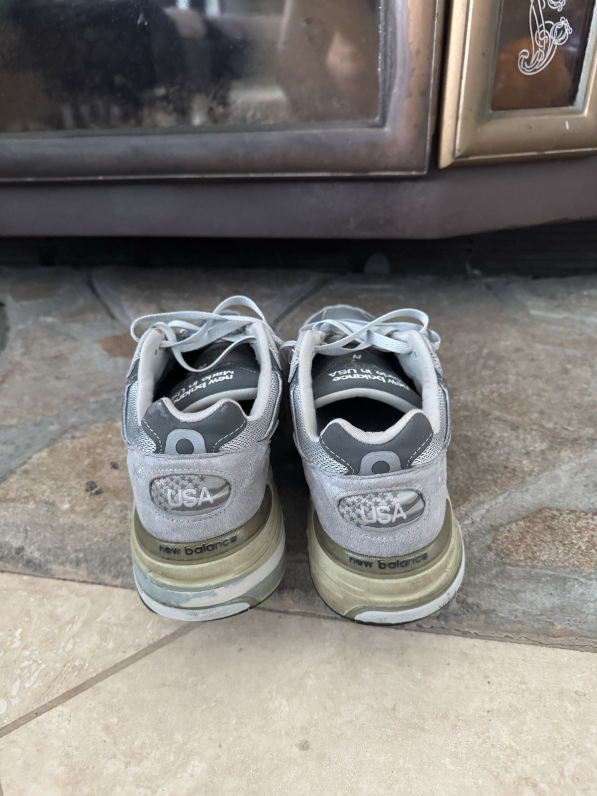 Size 10.5 – New Balance 993 Gray White Please See Details