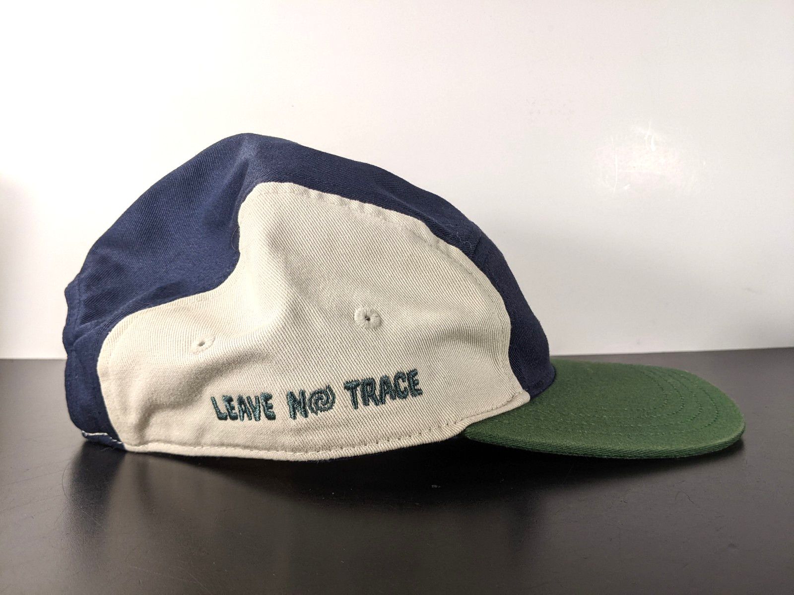 Mountain Hardwear Leave No Trace Swirl Logo Color Block 5-Panel Strapback Hat