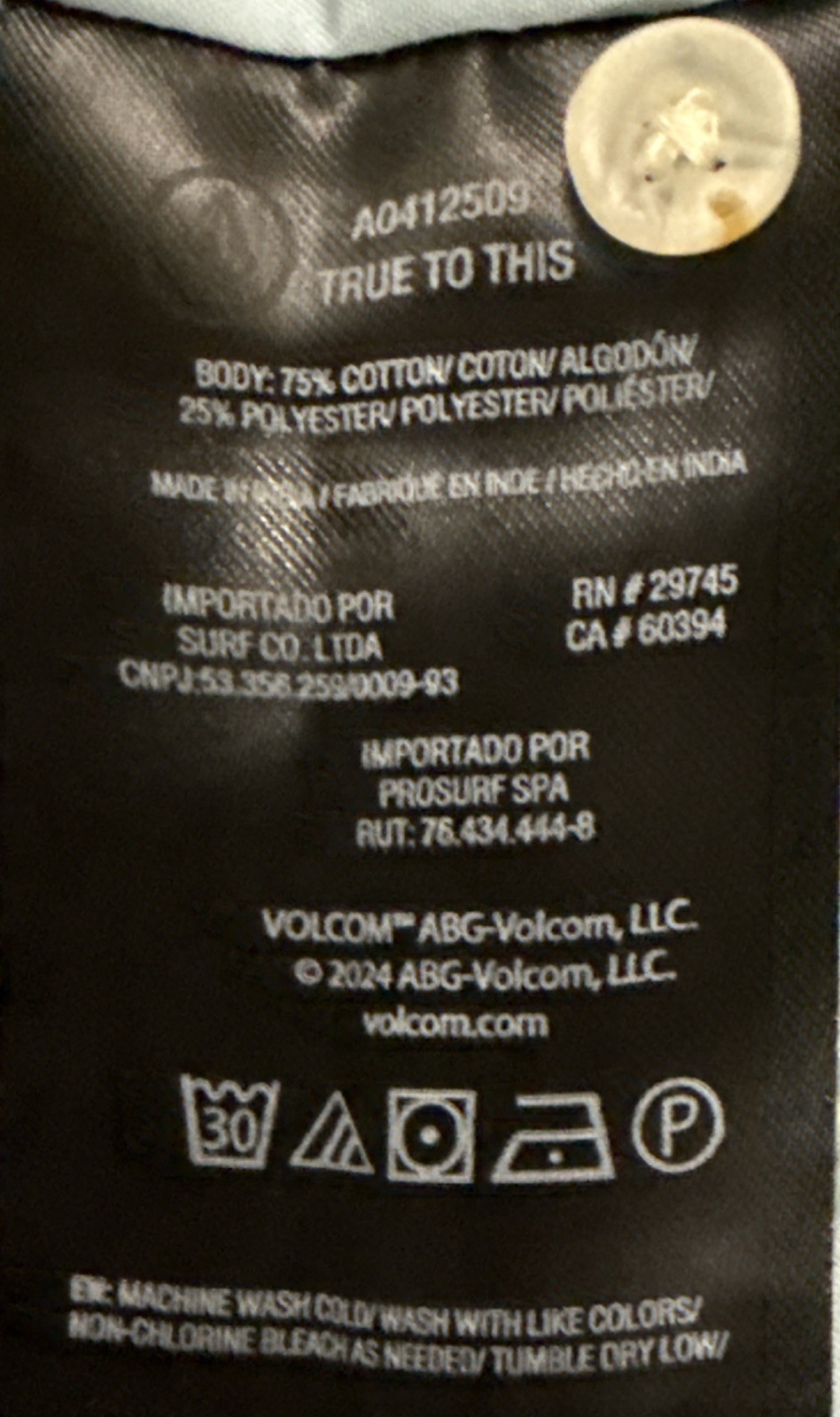 NWT VOLCOM BANKSTONE Short Sleeve Woven Shirt Men’s Size XL. A7