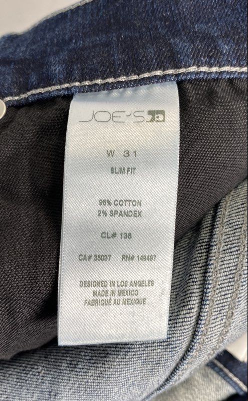 JOE’S Men’s Callan Slim Fit Jeans Dark Wash Stretch Denim Blue Sz 31 NWT