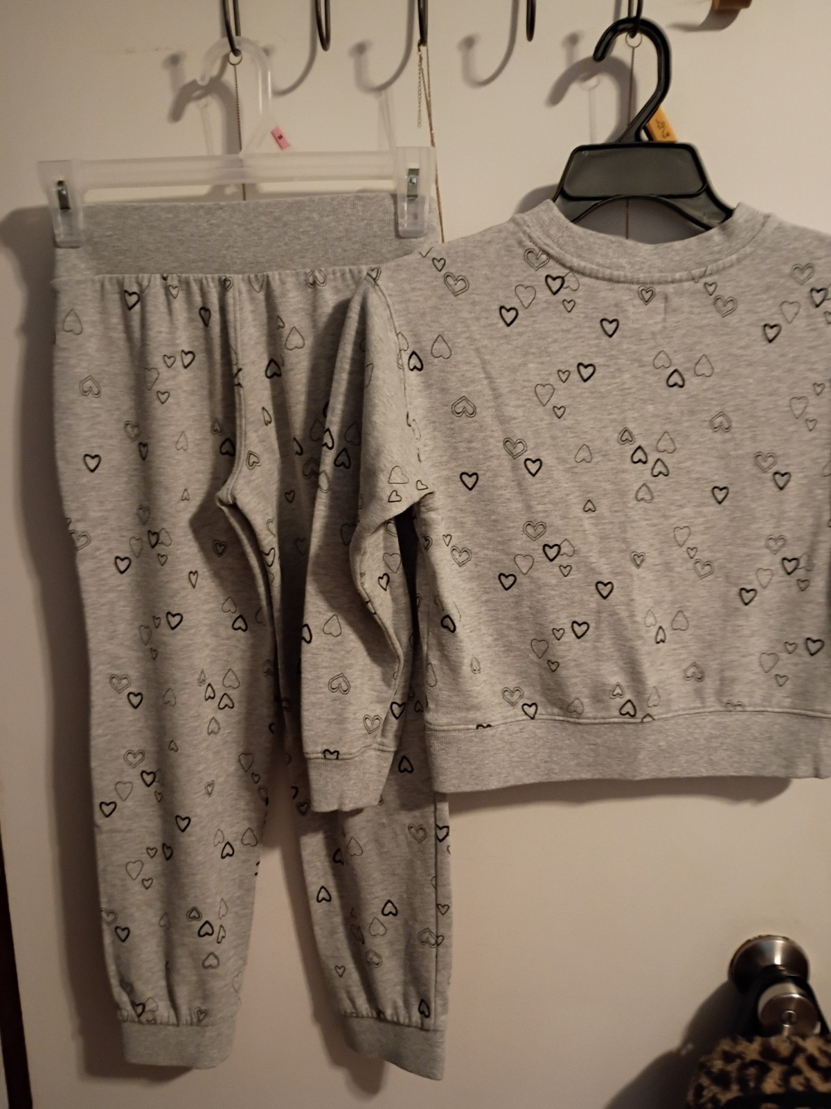 Girls 3 Sweatsuits Bundle Justice Wonder Nation Size 7/8-10