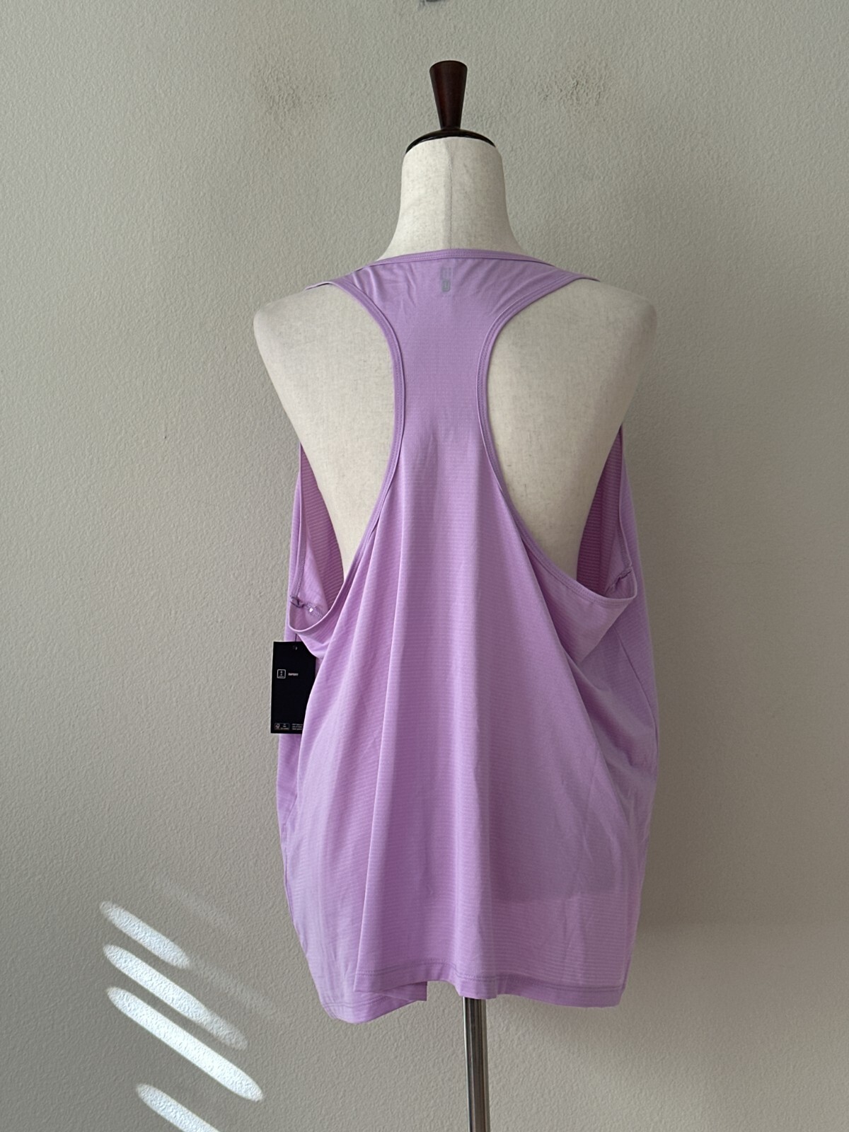 NWT Ideology Sz 3XL Plus Size Active Textured Racerback Rapidry Tank Top Purple
