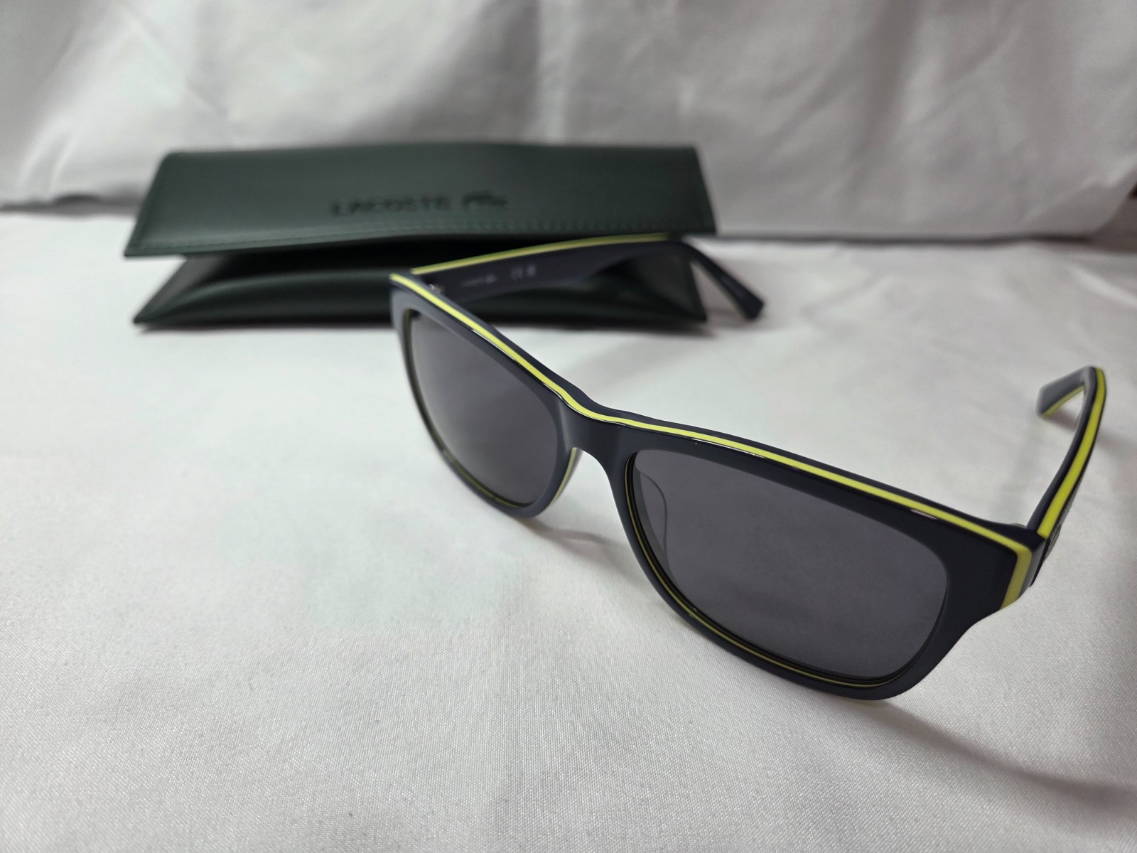 Lacoste L683S Men’s Square Sunglasses Blue Size: 55-16-140