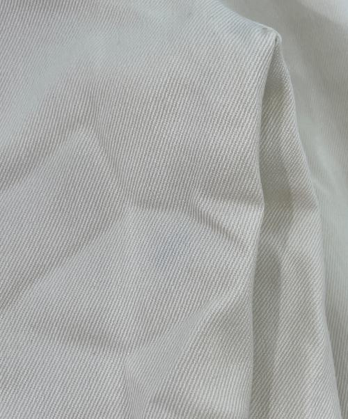 CULLNI Wool Chino Wide 1-Tuck Gurkha Pants ivory 22-AW-004B