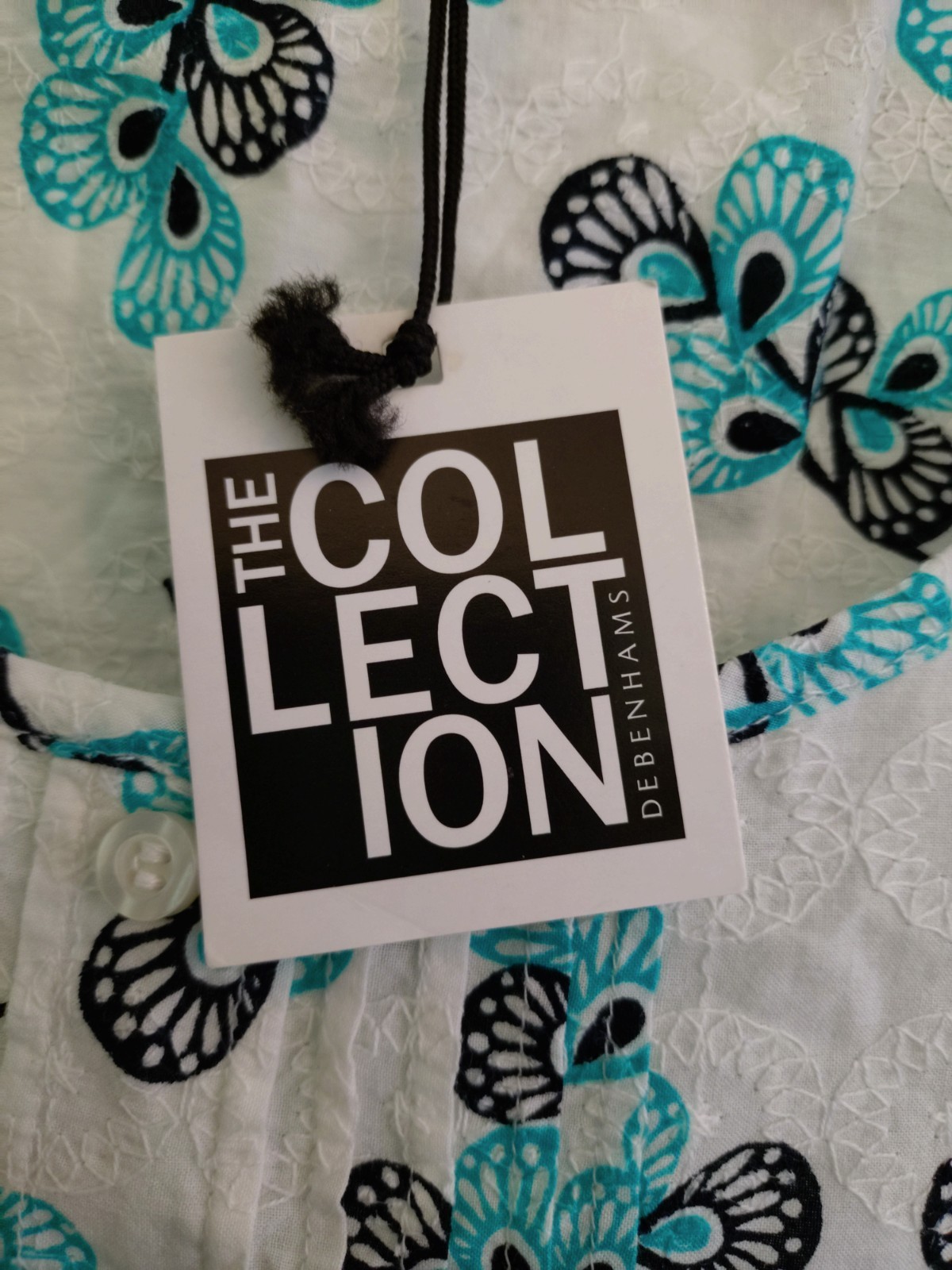 New With Tags Debenhams Collection Cotton Summer Blouse Size 22